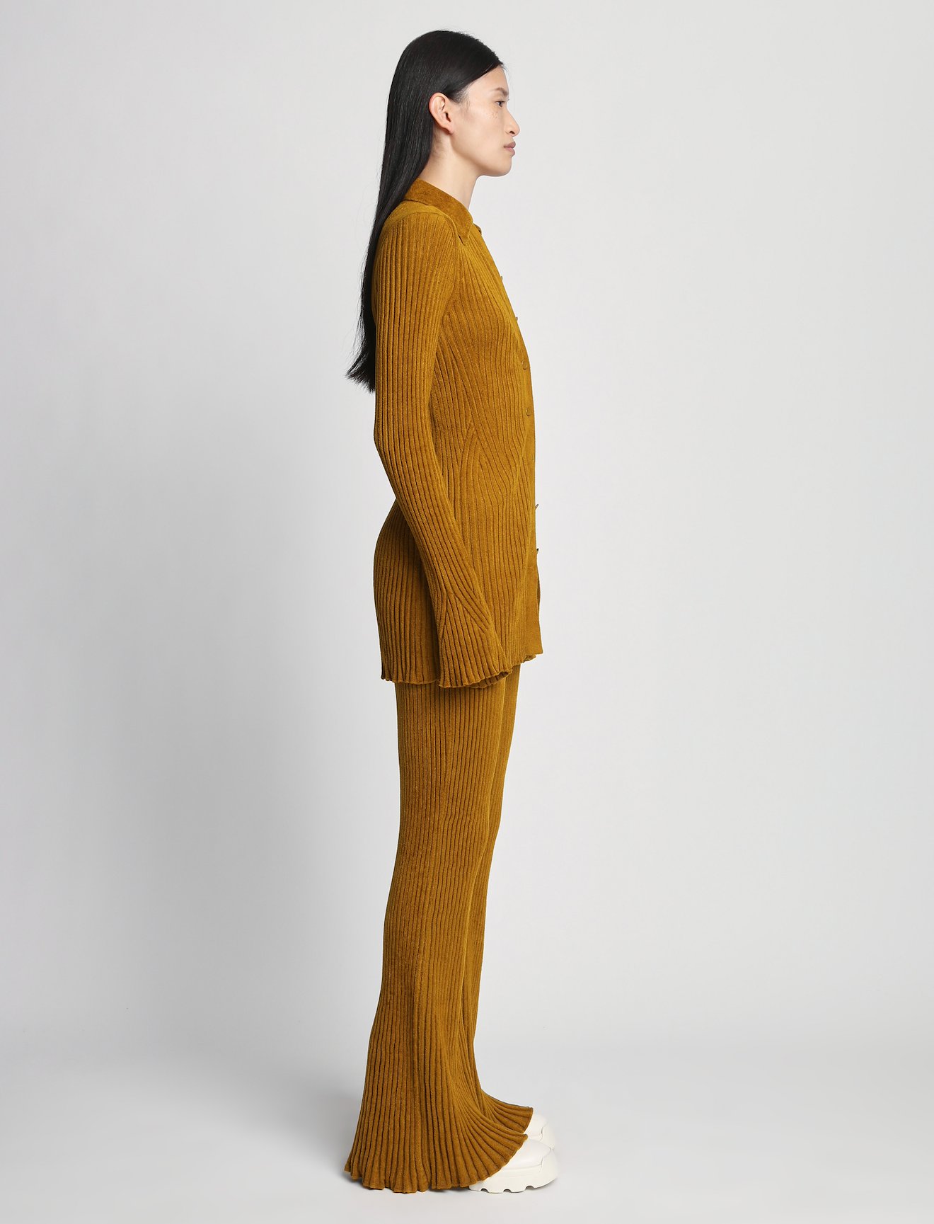 Velvet Rib Knit Shirt #2