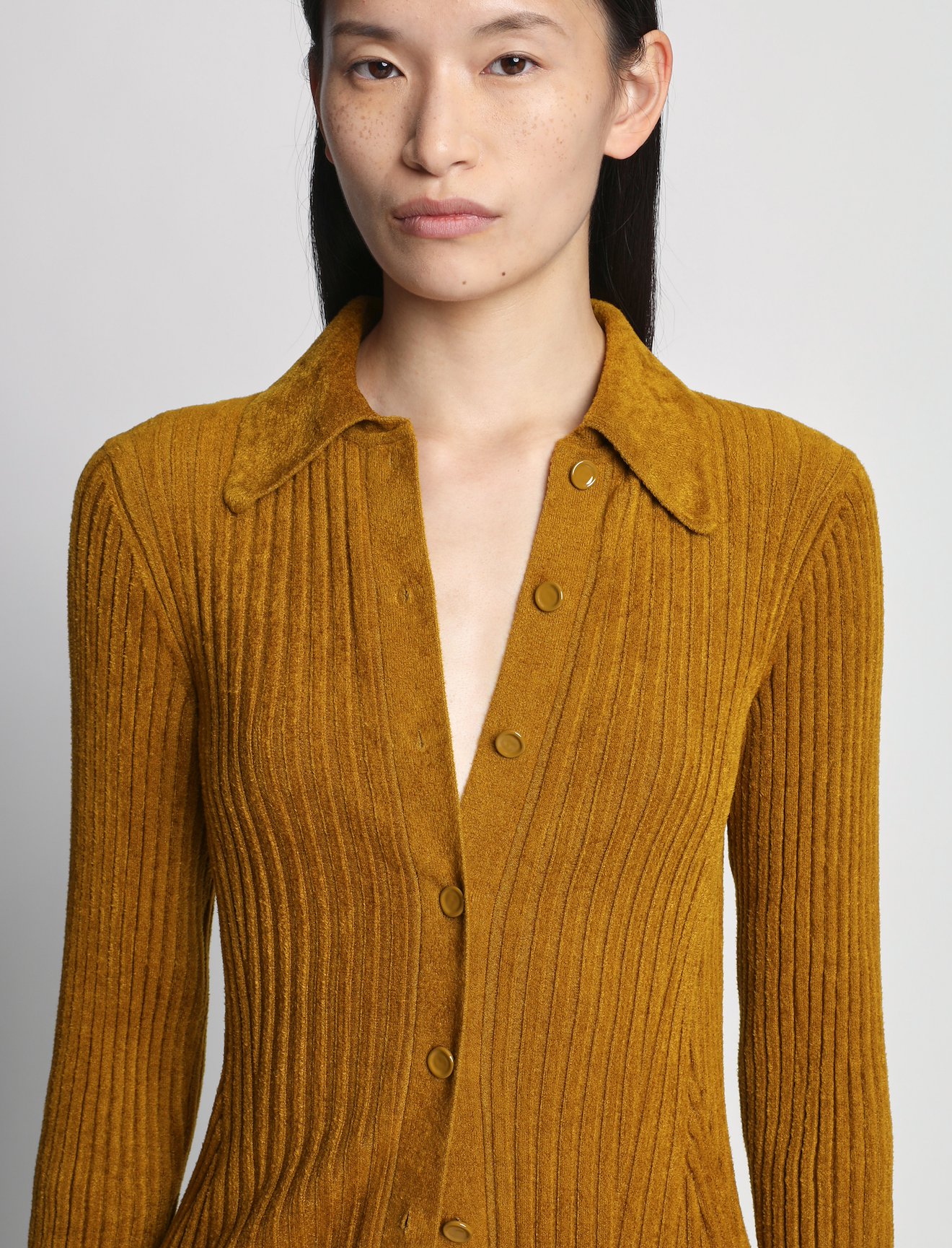 Velvet Rib Knit Shirt #4
