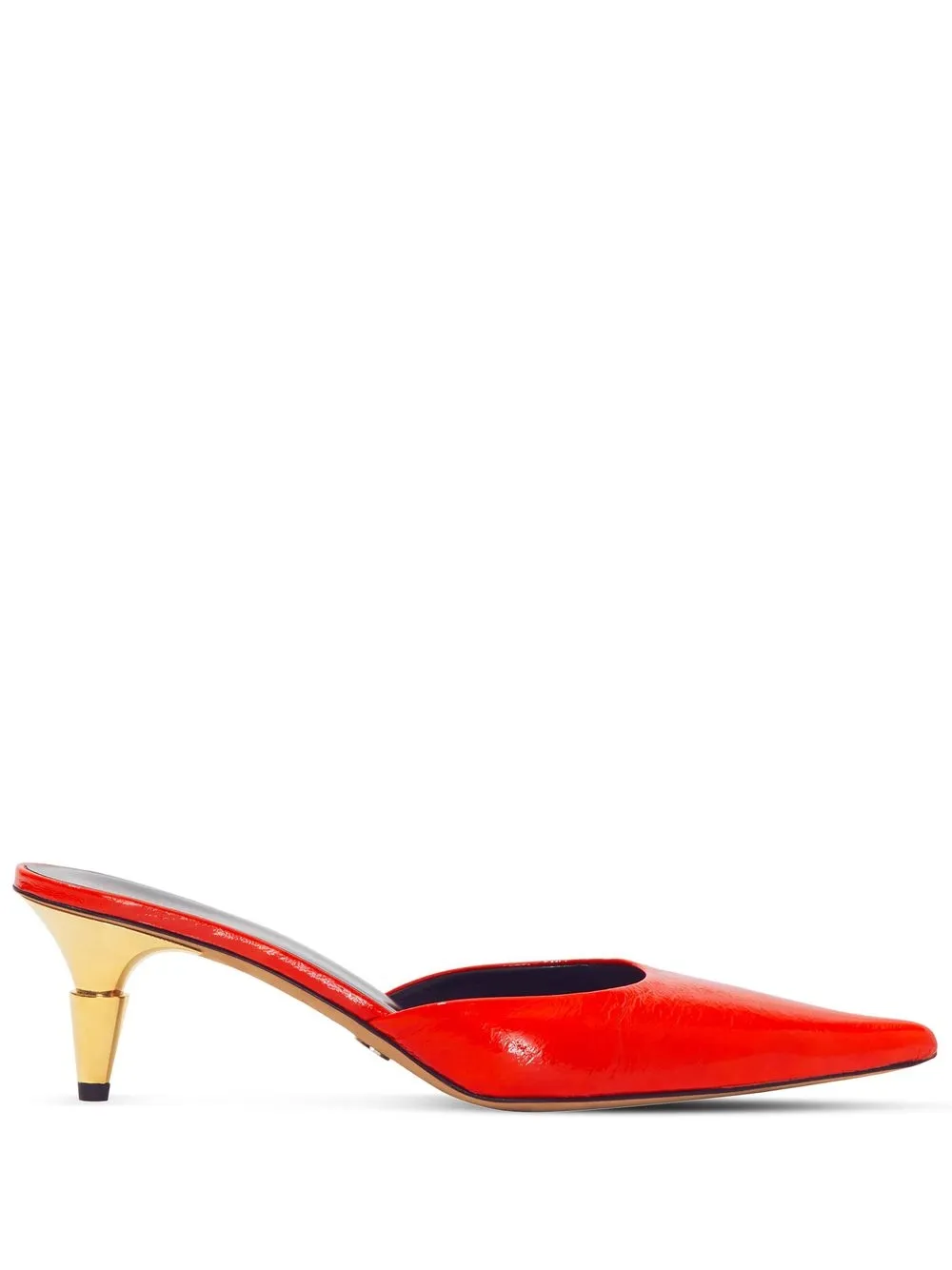 

Proenza Schouler Spike 65mm mules - Orange