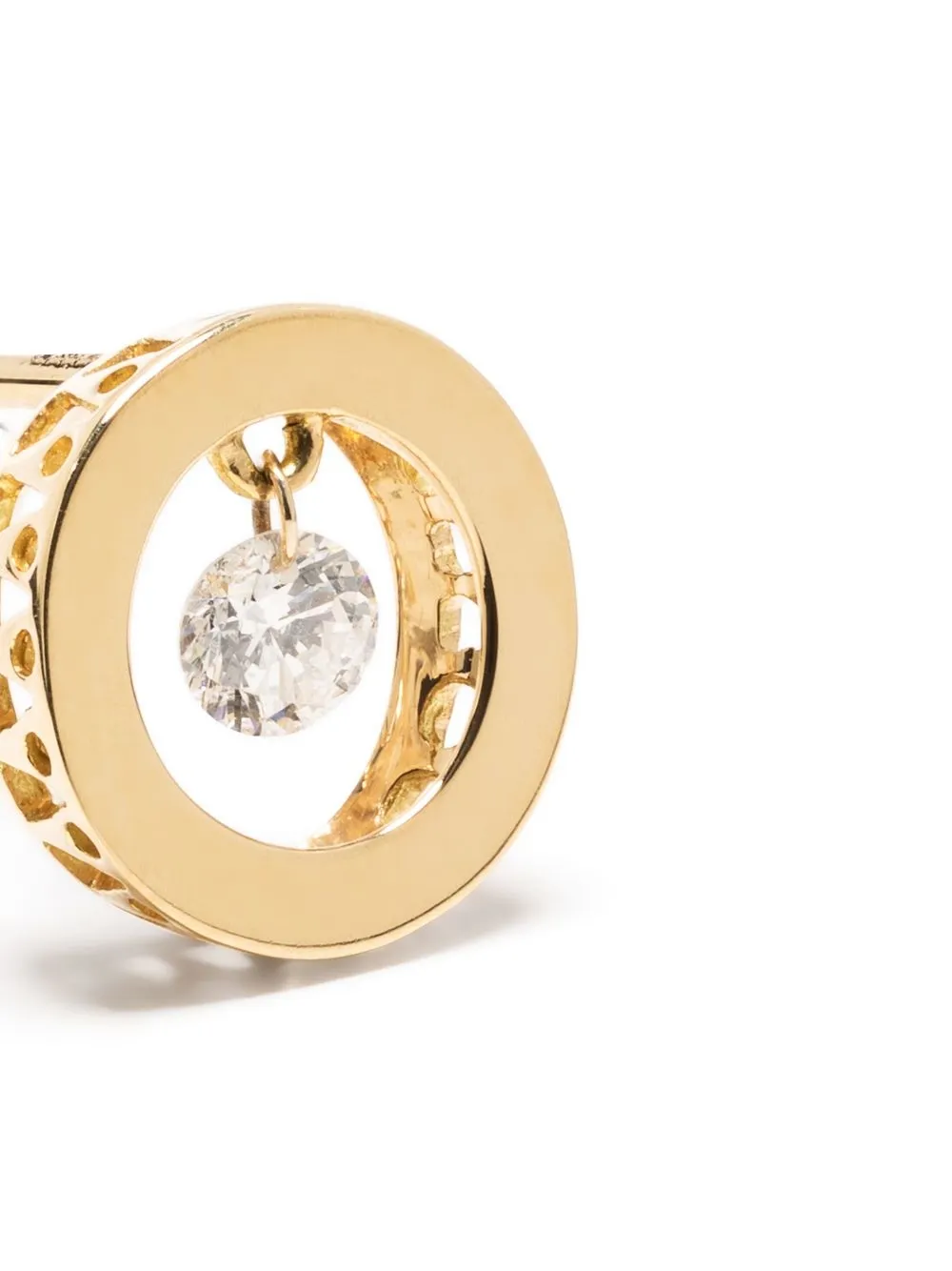  Ponte Vecchio 18kt Vega Gelbgoldohrringe Mit Diamanten 