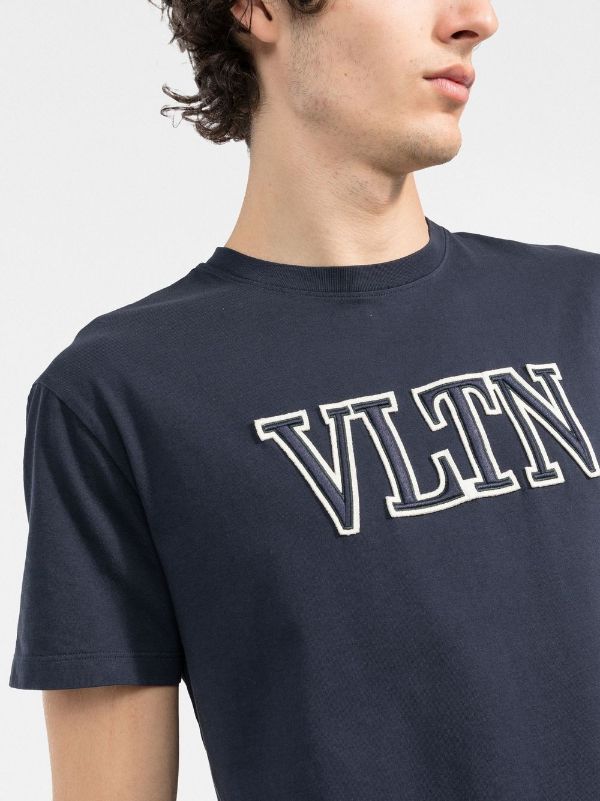Valentino Garavani ヴァレンティノ VLTN Tシャツ - Farfetch
