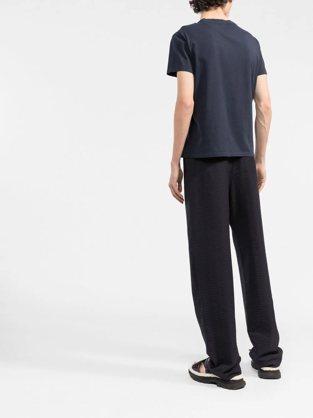 Valentino Garavani ヴァレンティノ VLTN Tシャツ | ブルー Valentino Garavani ヴァレンティノ VLTN Tシャツ | ブルー