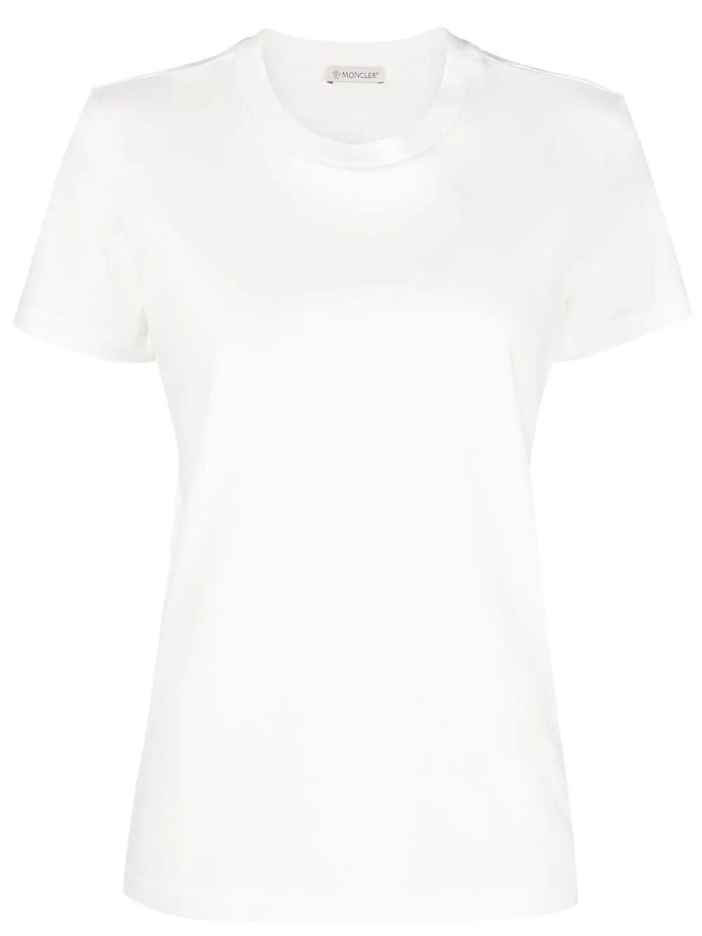 

Moncler playera con parche del logo - Blanco