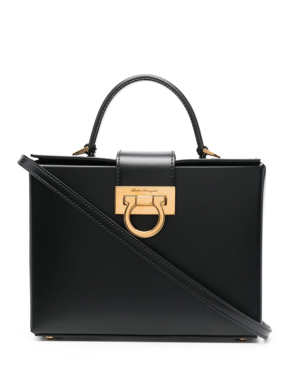 Ferragamo Trifolio Leather Tote Bag - Farfetch