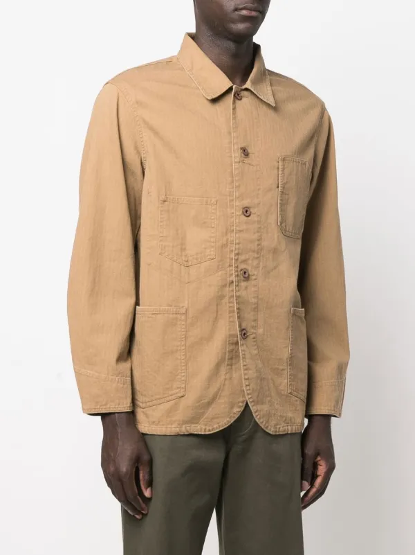 Ralph Lauren RRL button up Shirt Jacket Farfetch