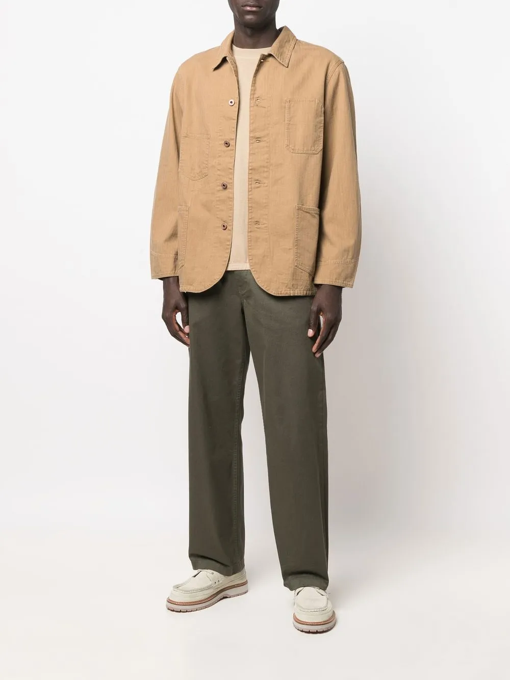 Ralph Lauren RRL button-up Shirt Jacket - Farfetch