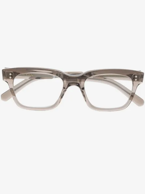 Garrett Leight semi-transparent glasses