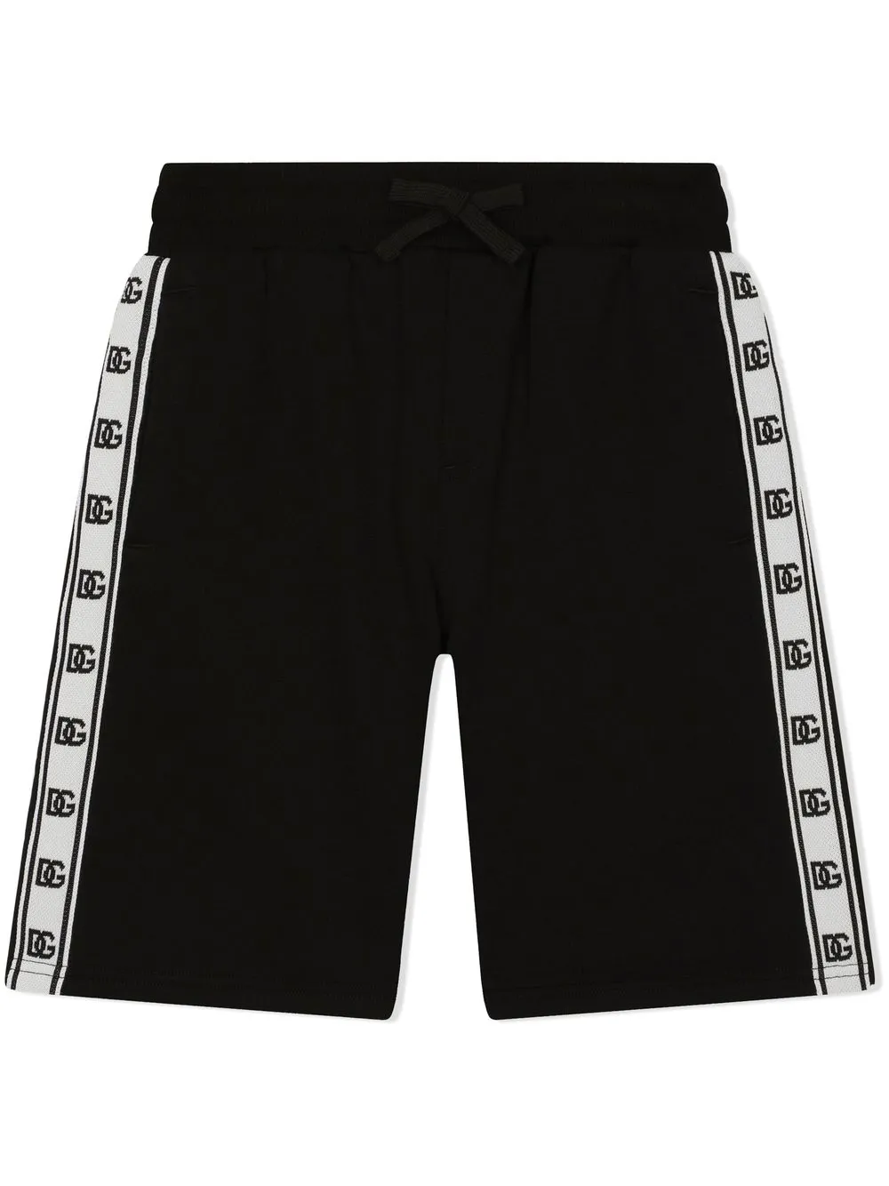 

Dolce & Gabbana Kids jersey bermuda shorts - Black