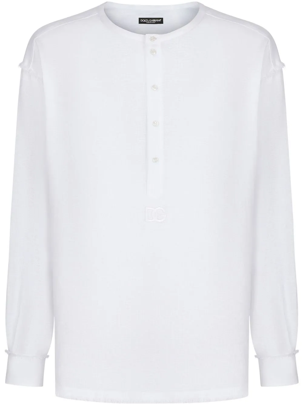 

Dolce & Gabbana camisa oversize - W0800 OPTICAL WHITE