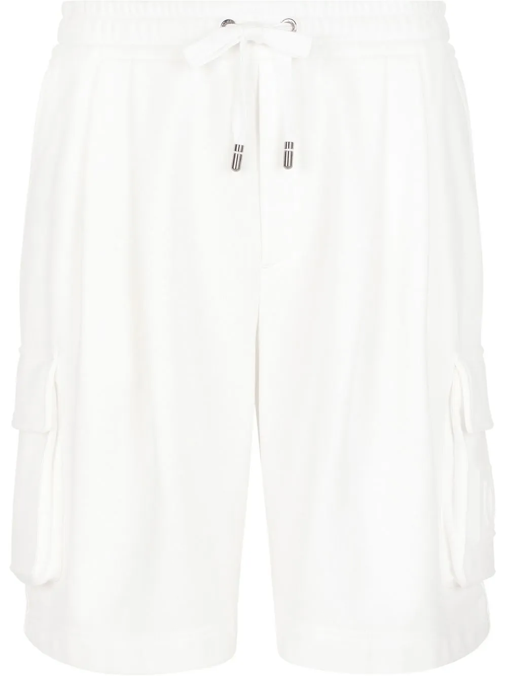 

Dolce & Gabbana logo-embossed jersey shorts - White