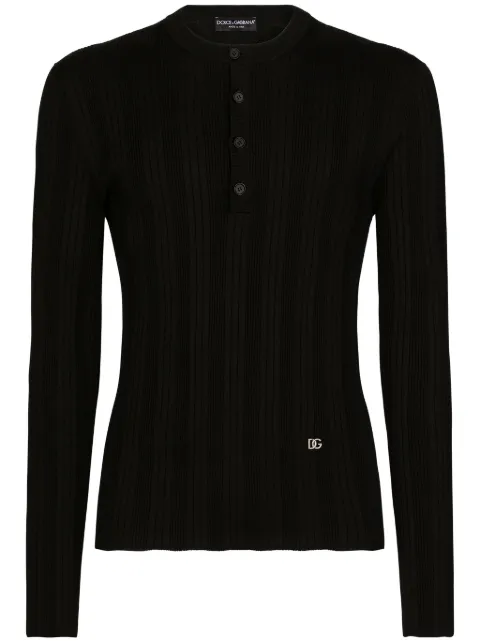Dolce & Gabbana playera con parche del logo