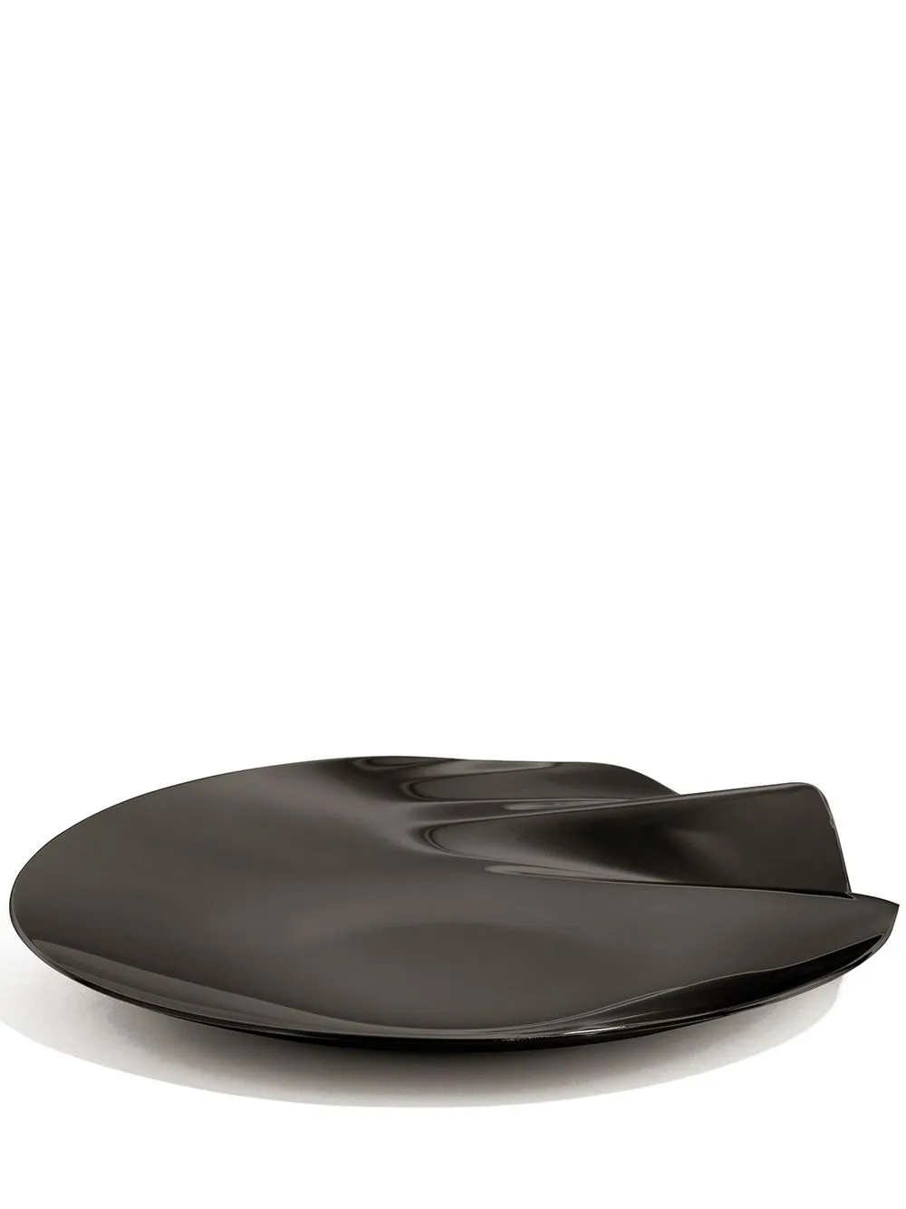 

Zaha Hadid Design plato Serenity de acero inoxidable - Negro