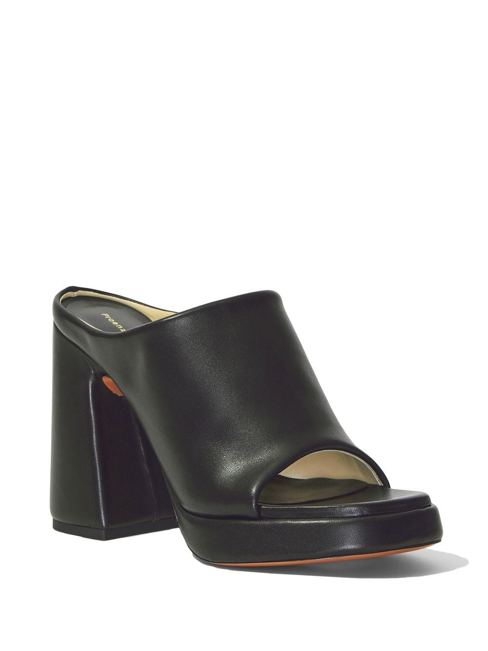 Shop Proenza Schouler Forma Platform Sandals In Black