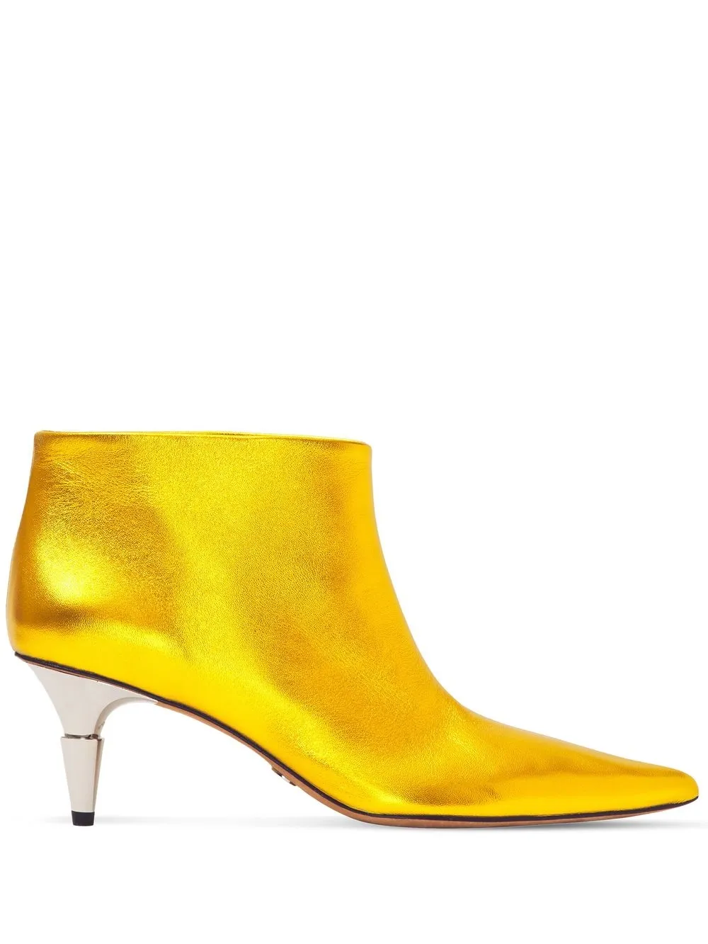 

Proenza Schouler Spike 60mm pointed boots - Gold