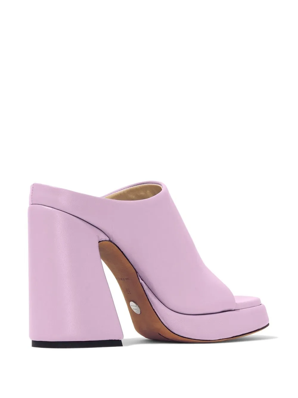 Shop Proenza Schouler Forma 110mm Platform Sandals In Purple