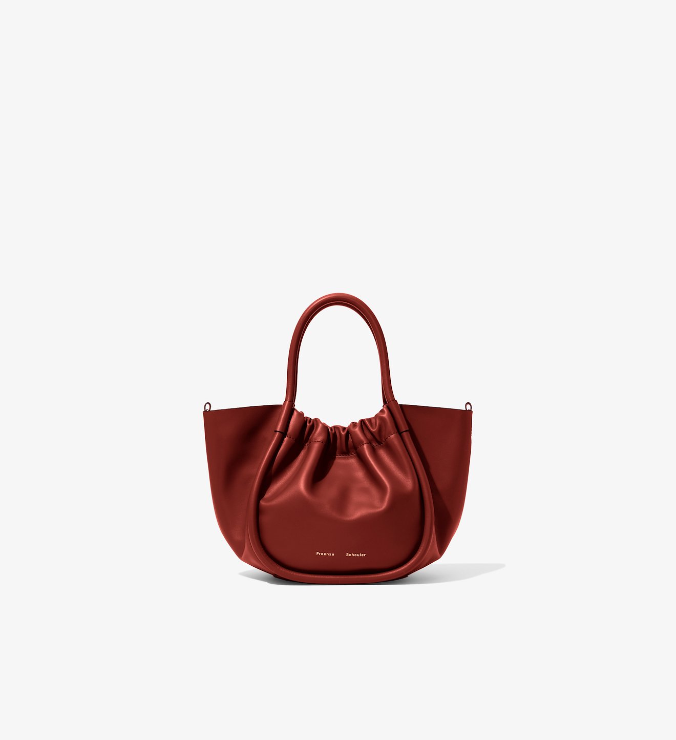 Small Ruched Crossbody Tote