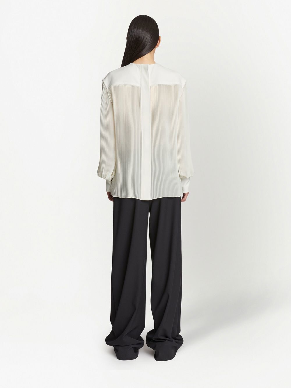 Proenza Schouler sheer pleated blouse Women