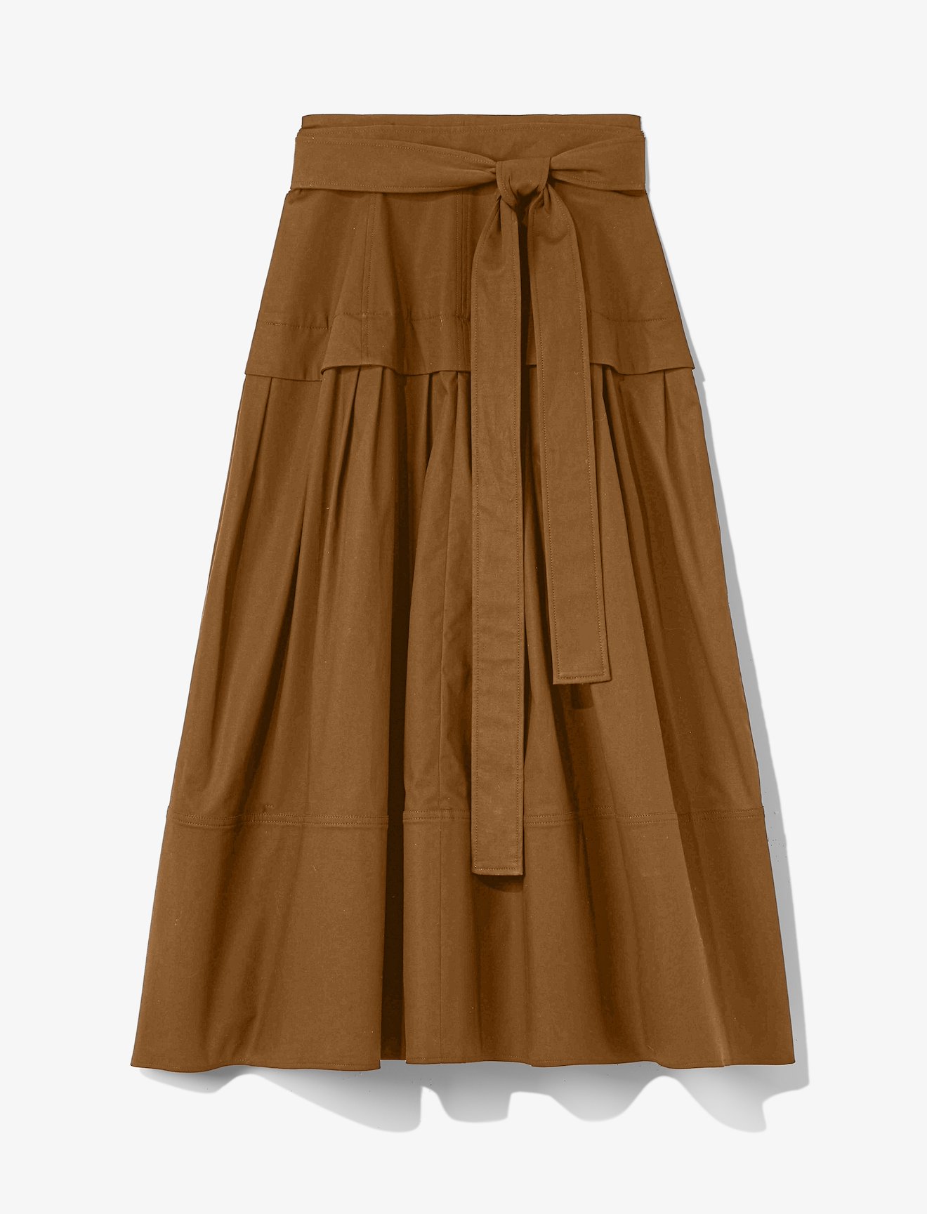 Poplin Belted Skirt #4