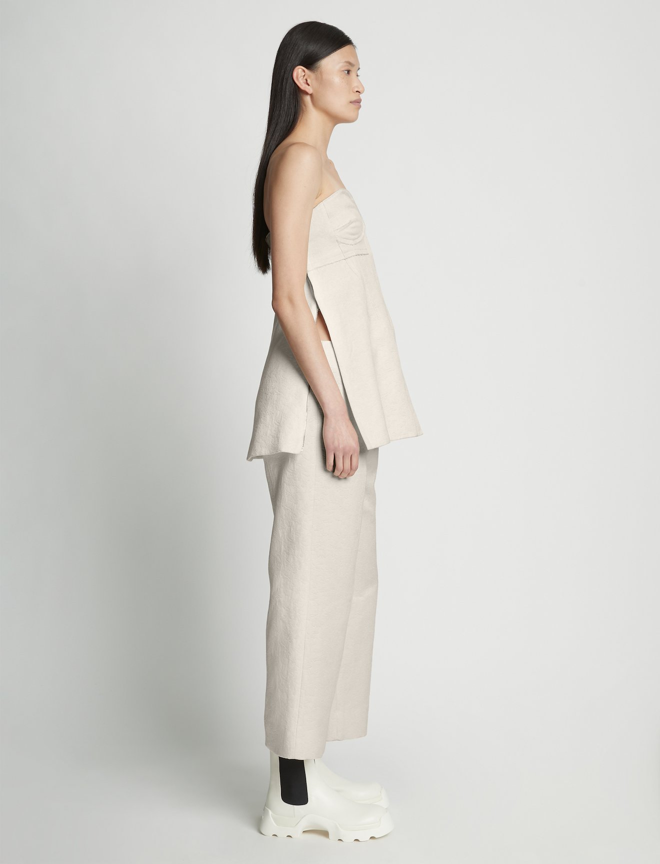Cotton Wool Jacquard Bustier #2