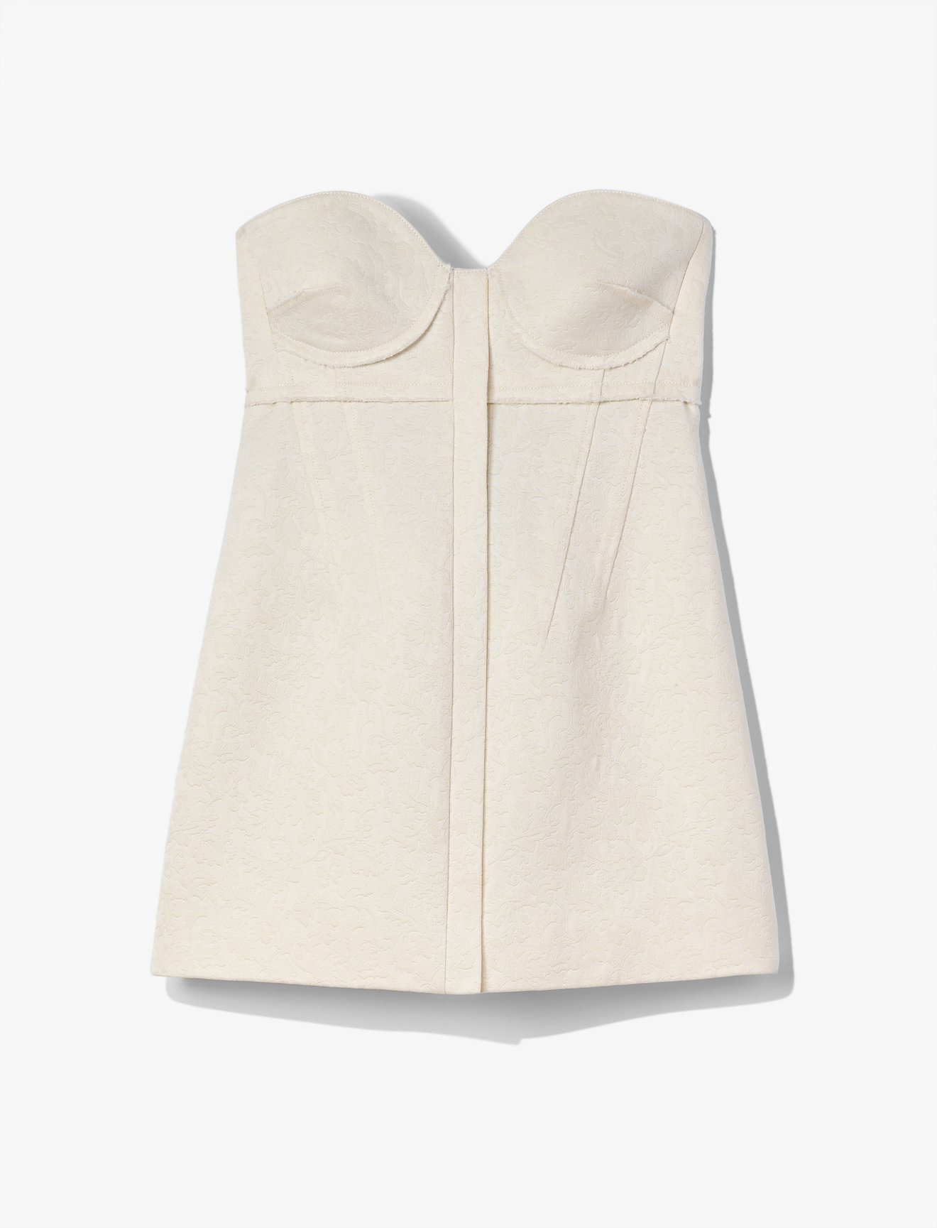 Cotton Wool Jacquard Bustier #5
