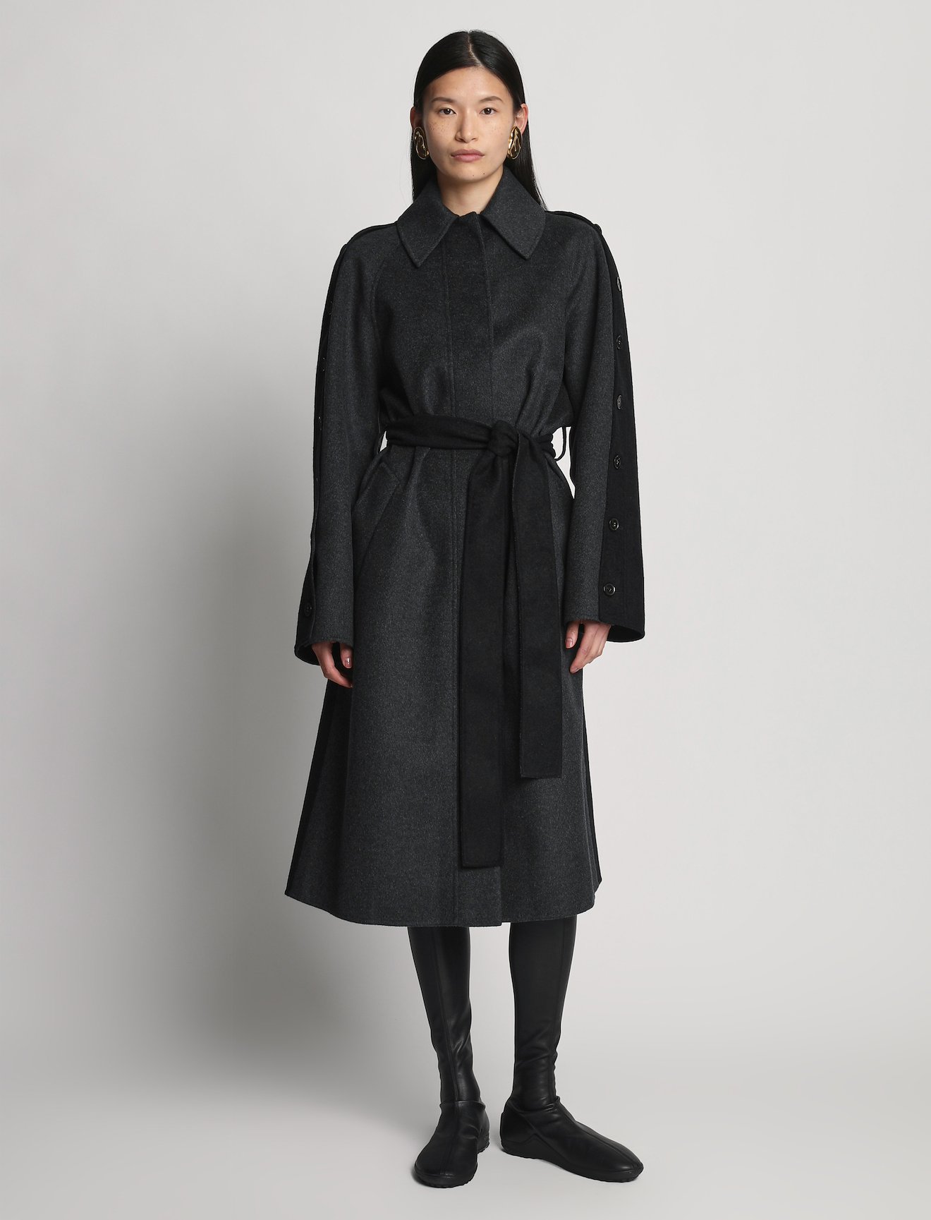Eco Wool Double Face Coat #5