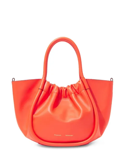 Proenza Schouler ruched-detail leather tote bag