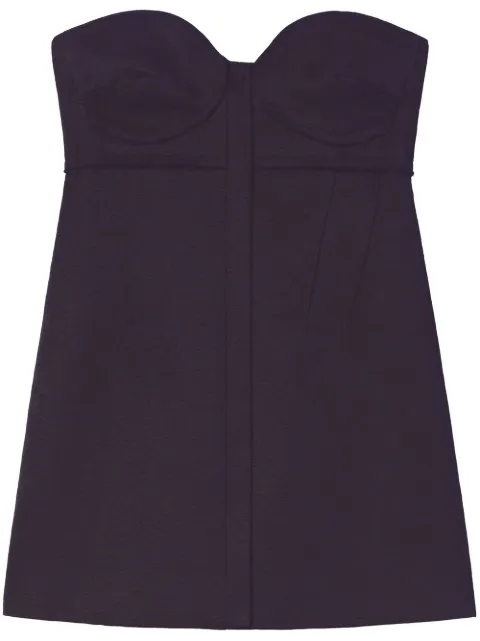 Proenza Schouler patterned-jacquard bustier top Women