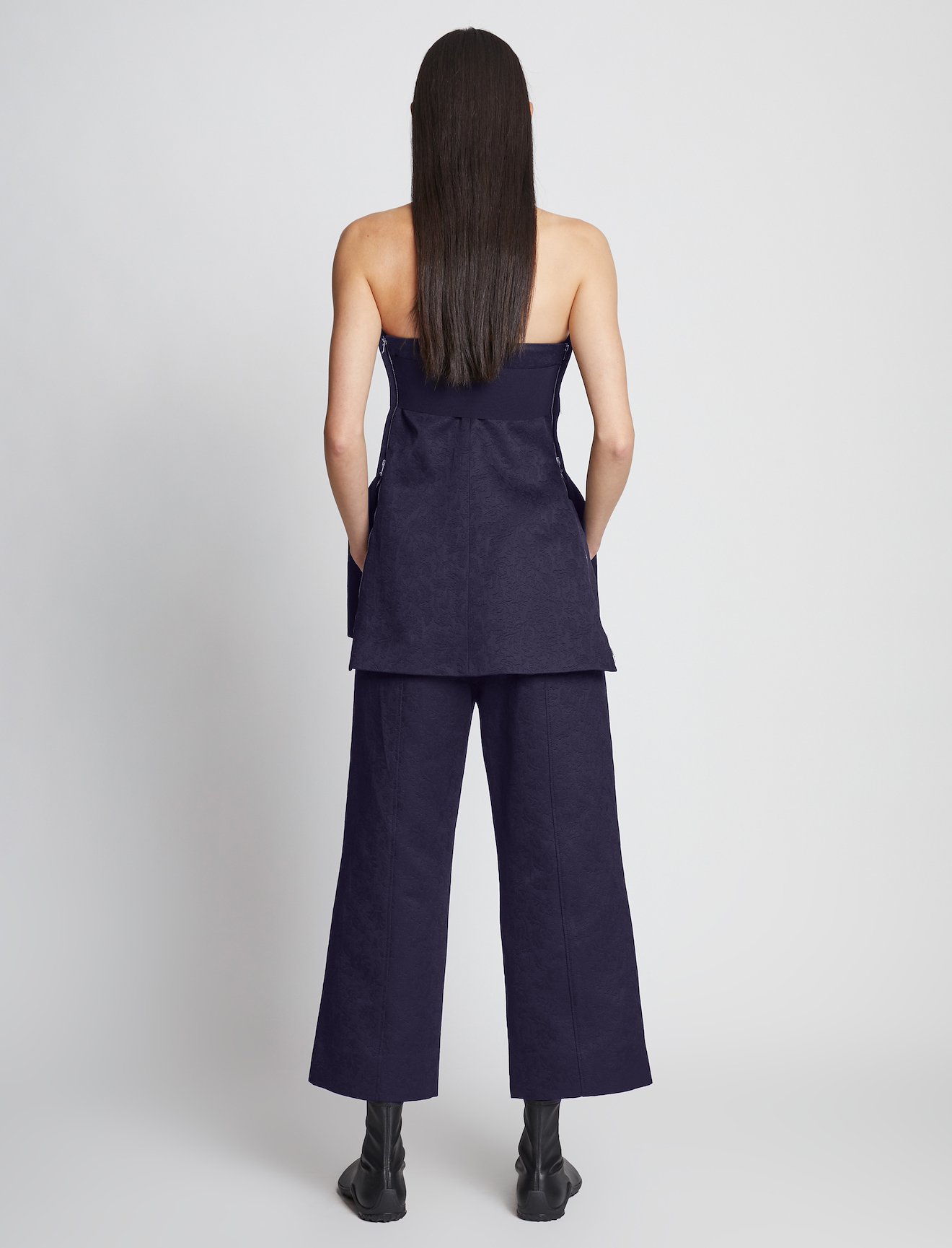 Cotton Wool Jacquard Bustier #3