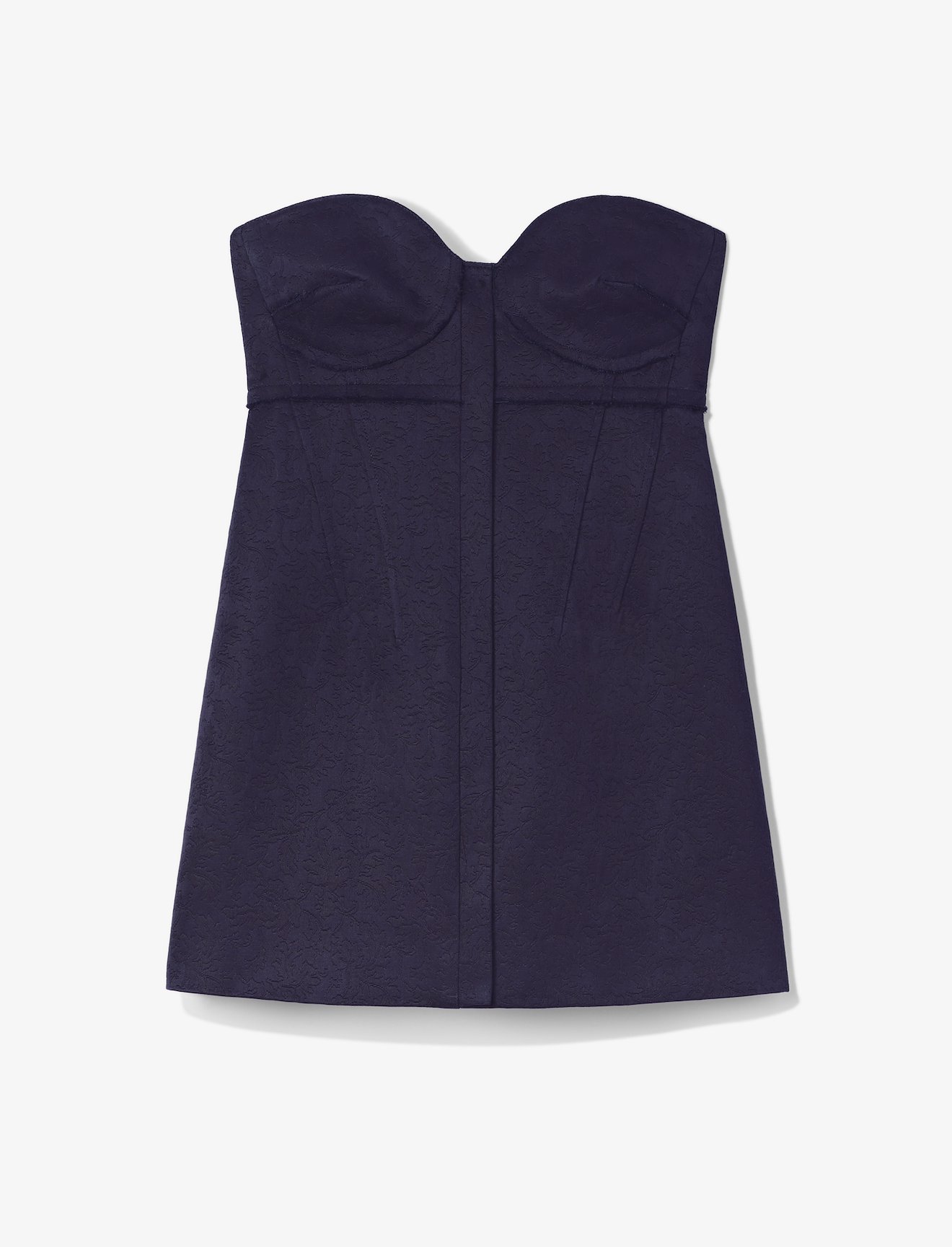 Cotton Wool Jacquard Bustier #5