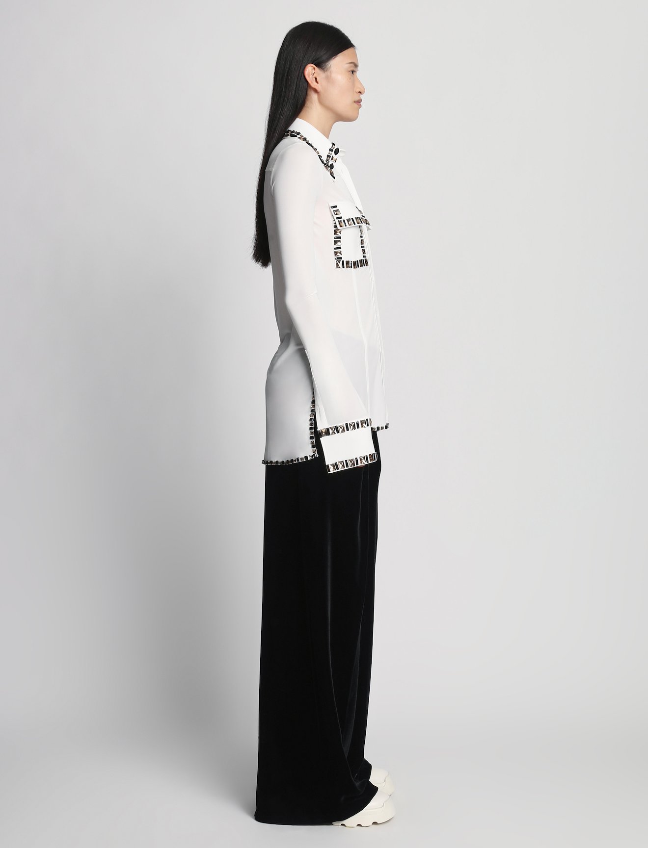 Embroidered Stone Jersey Shirt #2