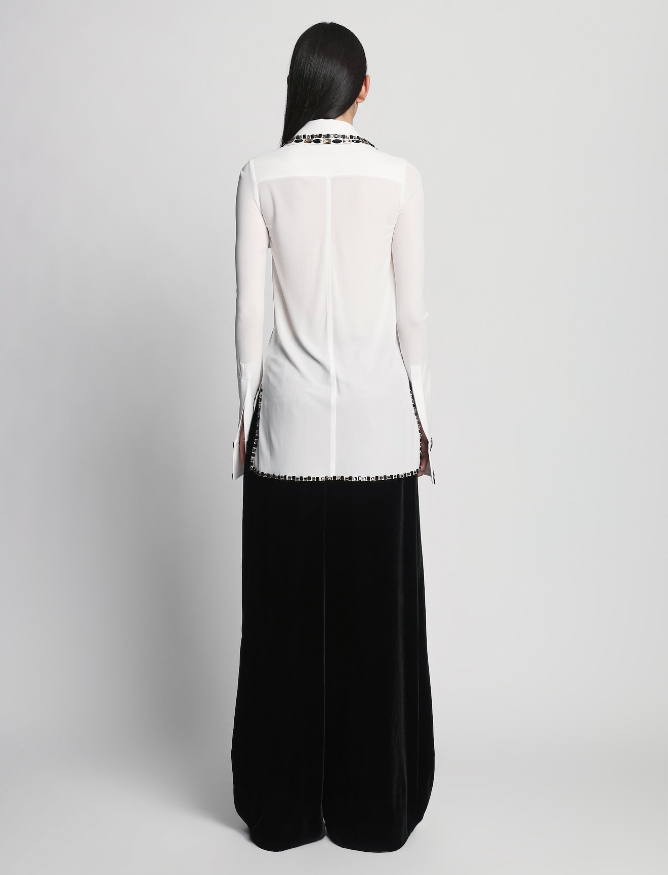 Embroidered Stone Jersey Shirt #3