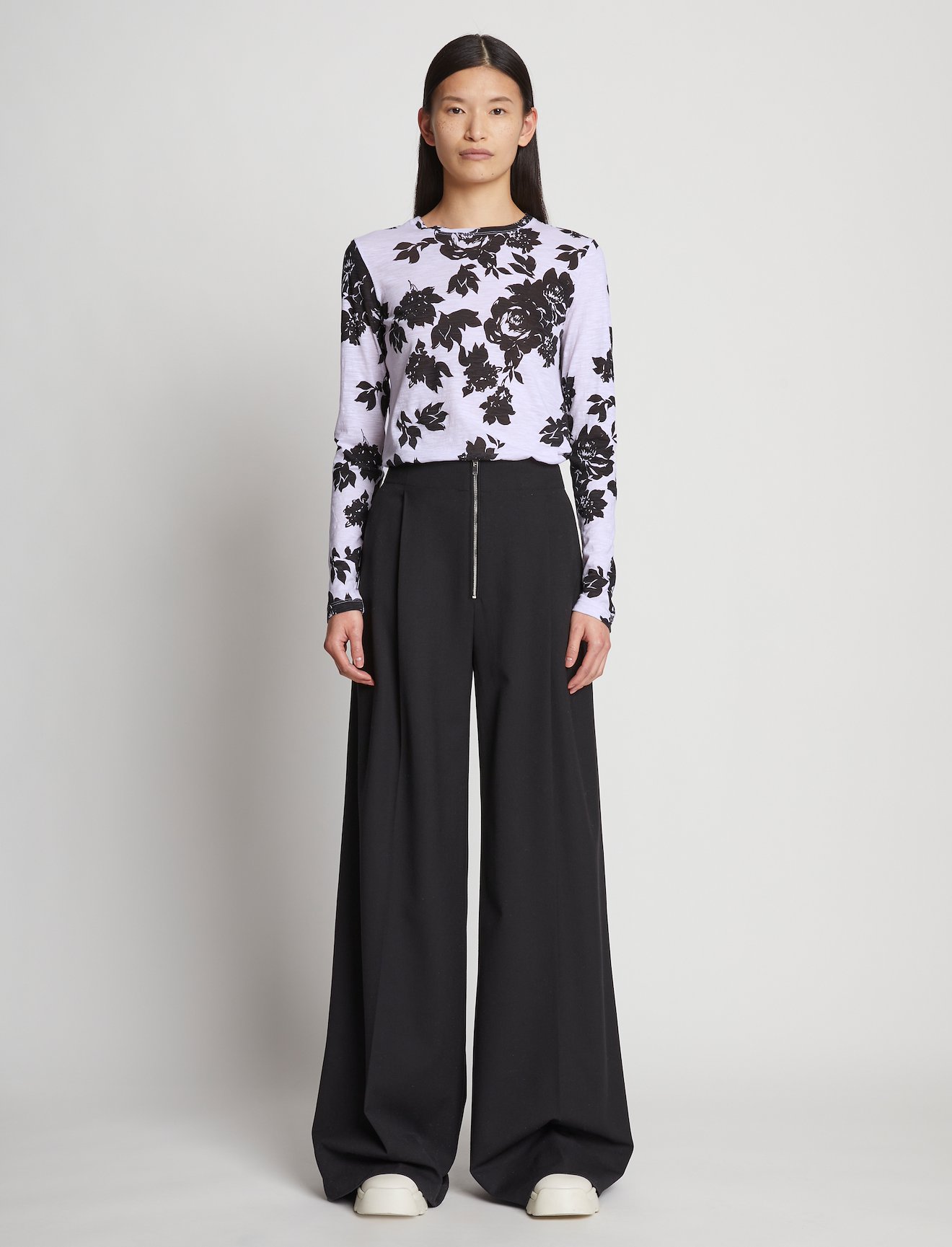 Printed Floral T-shirt #1