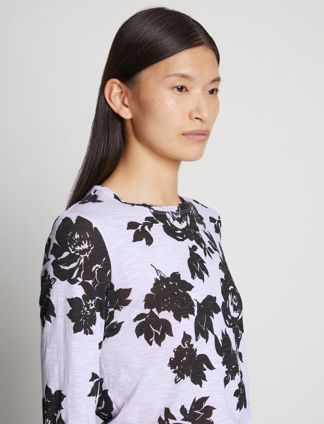 Printed Floral T-shirt #4