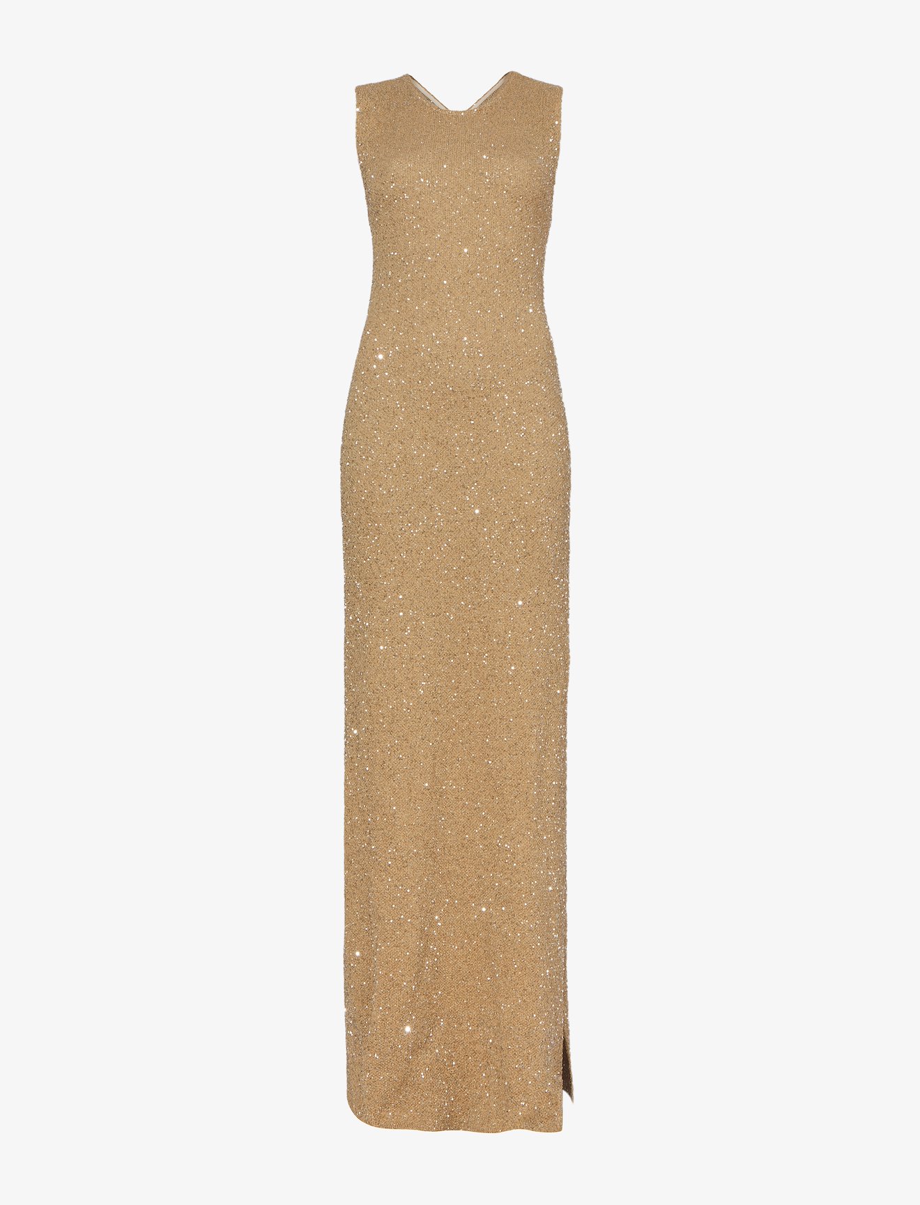 Sequin Knit Dress in neutrals Proenza Schouler