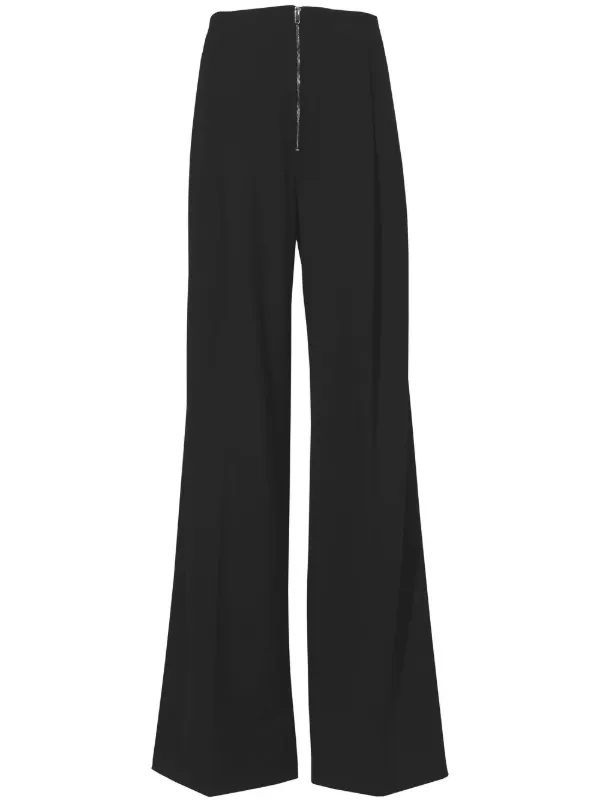 Proenza Schouler Pleat-detail Palazzo Pants in Black