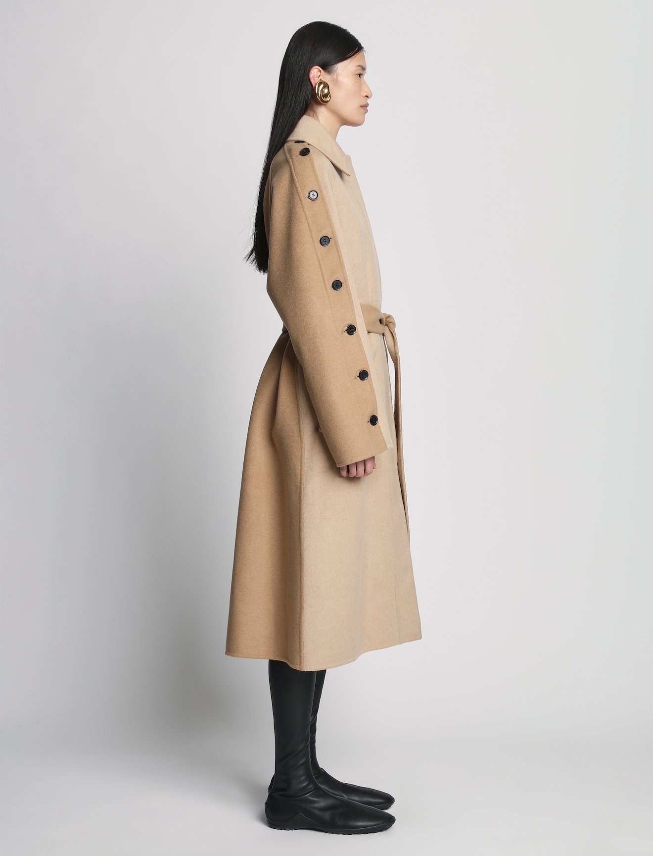 Eco Wool Double Face Coat #1