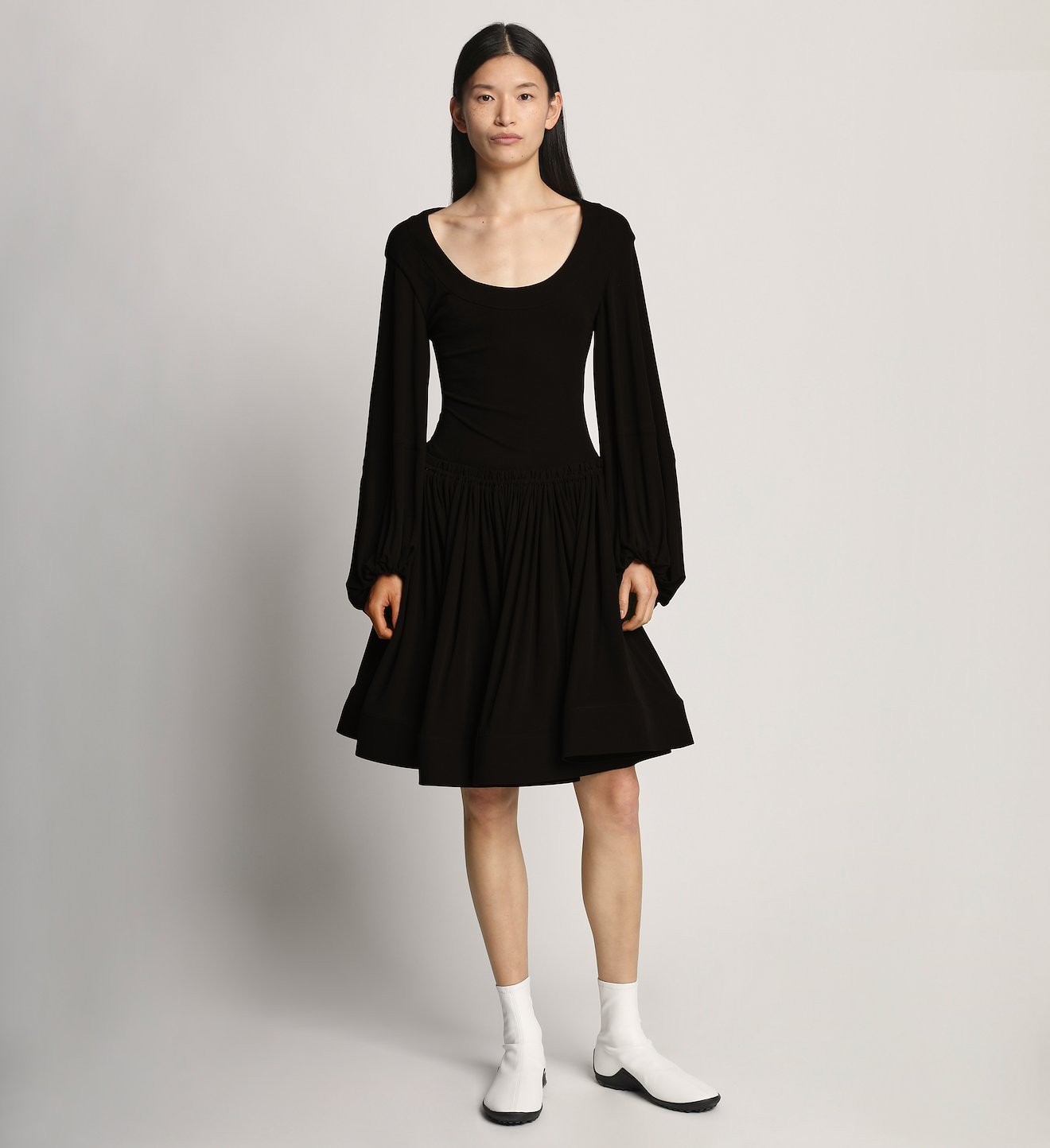 Viscose Crepe Jersey Dress