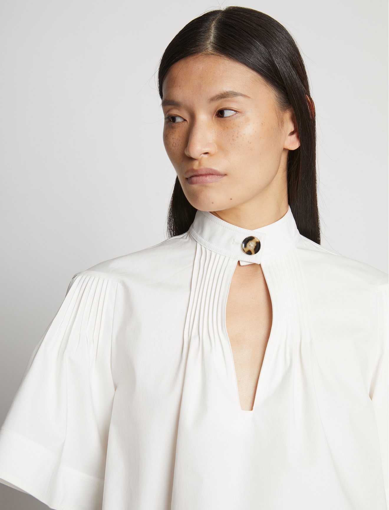 Poplin Pintuck Top #4