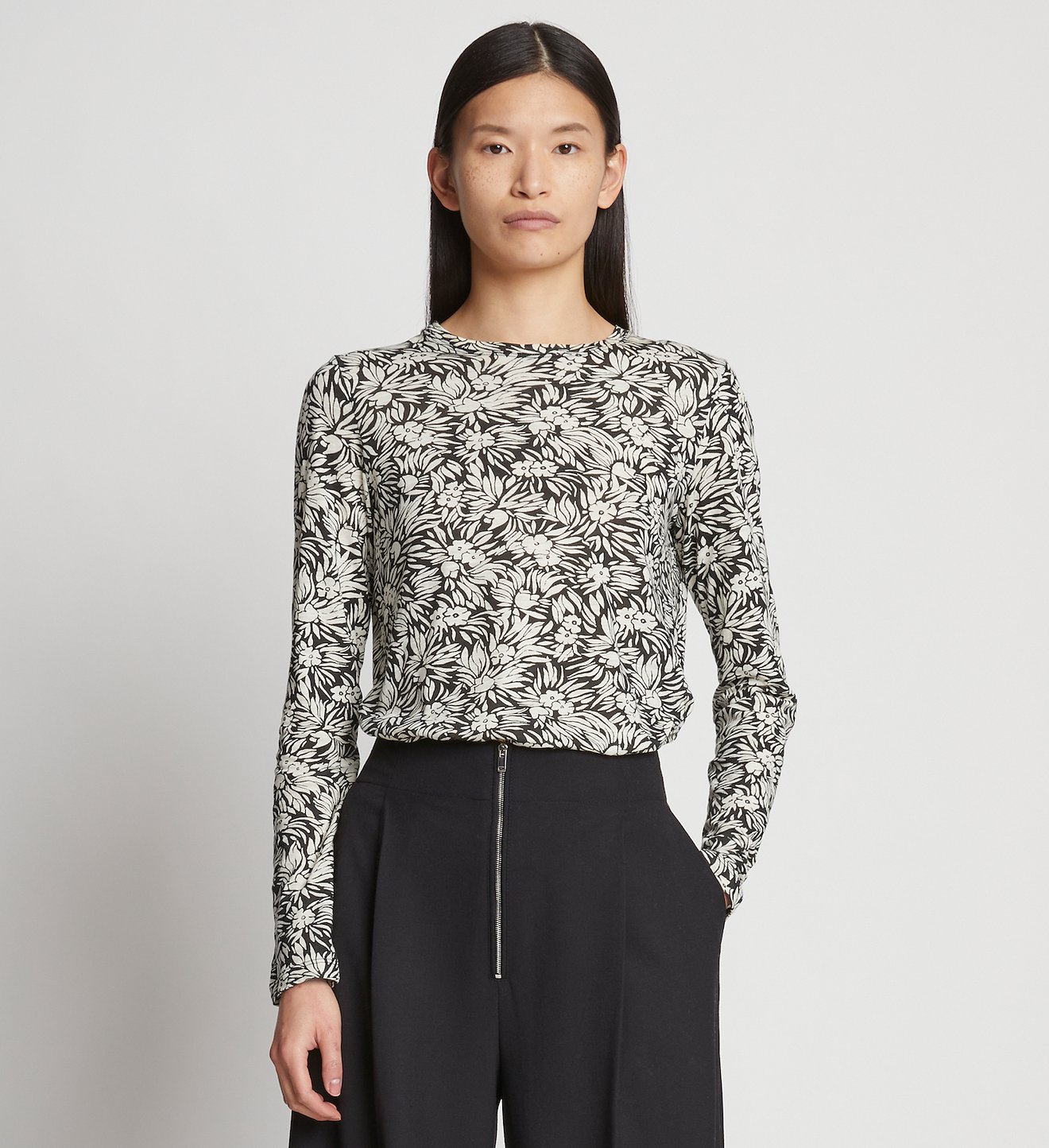Printed Floral T-shirt