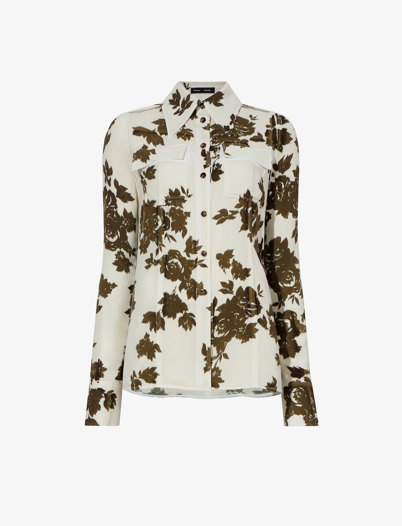 Floral Garment Printed Shirt #5