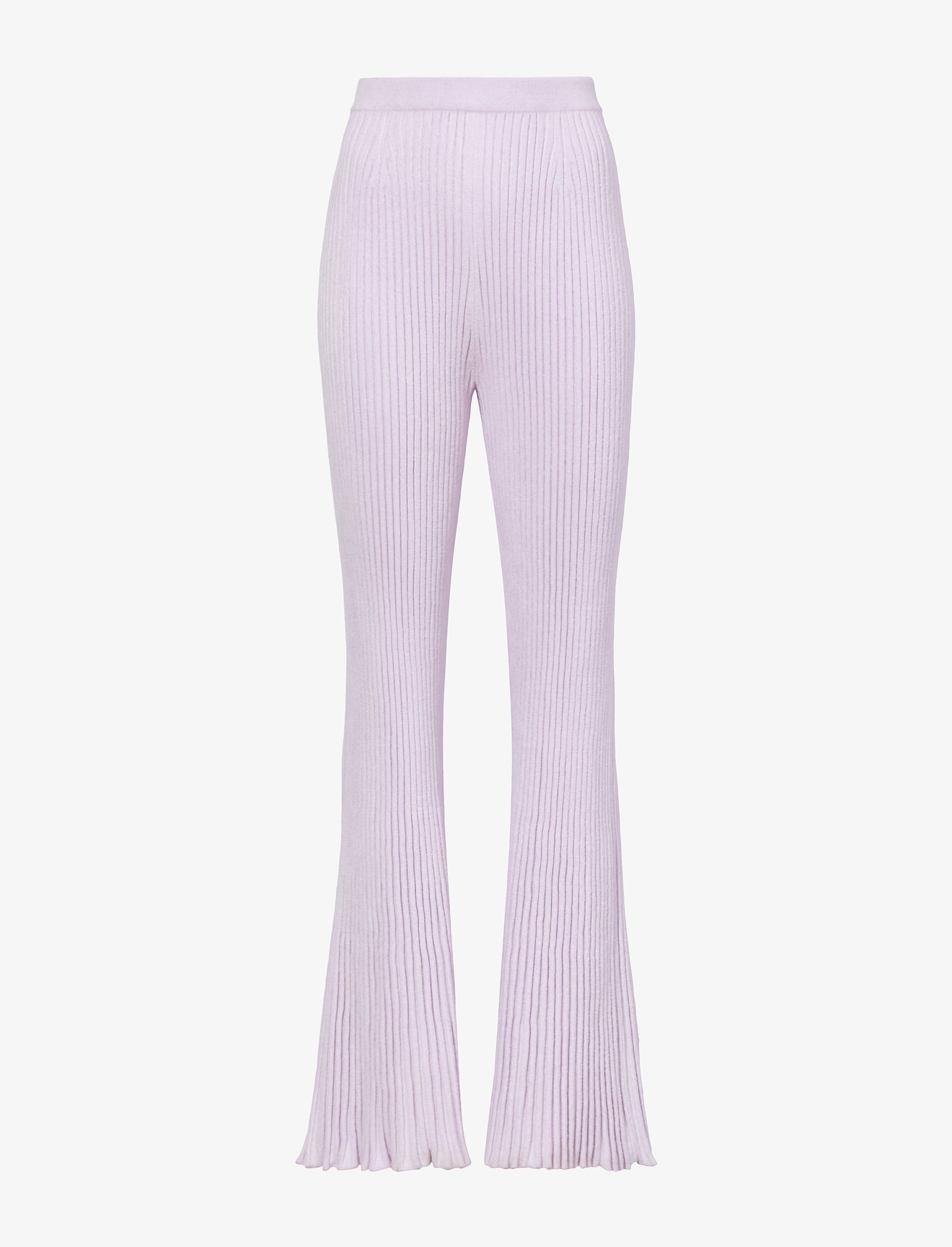 Velvet Rib Knit Pants #4