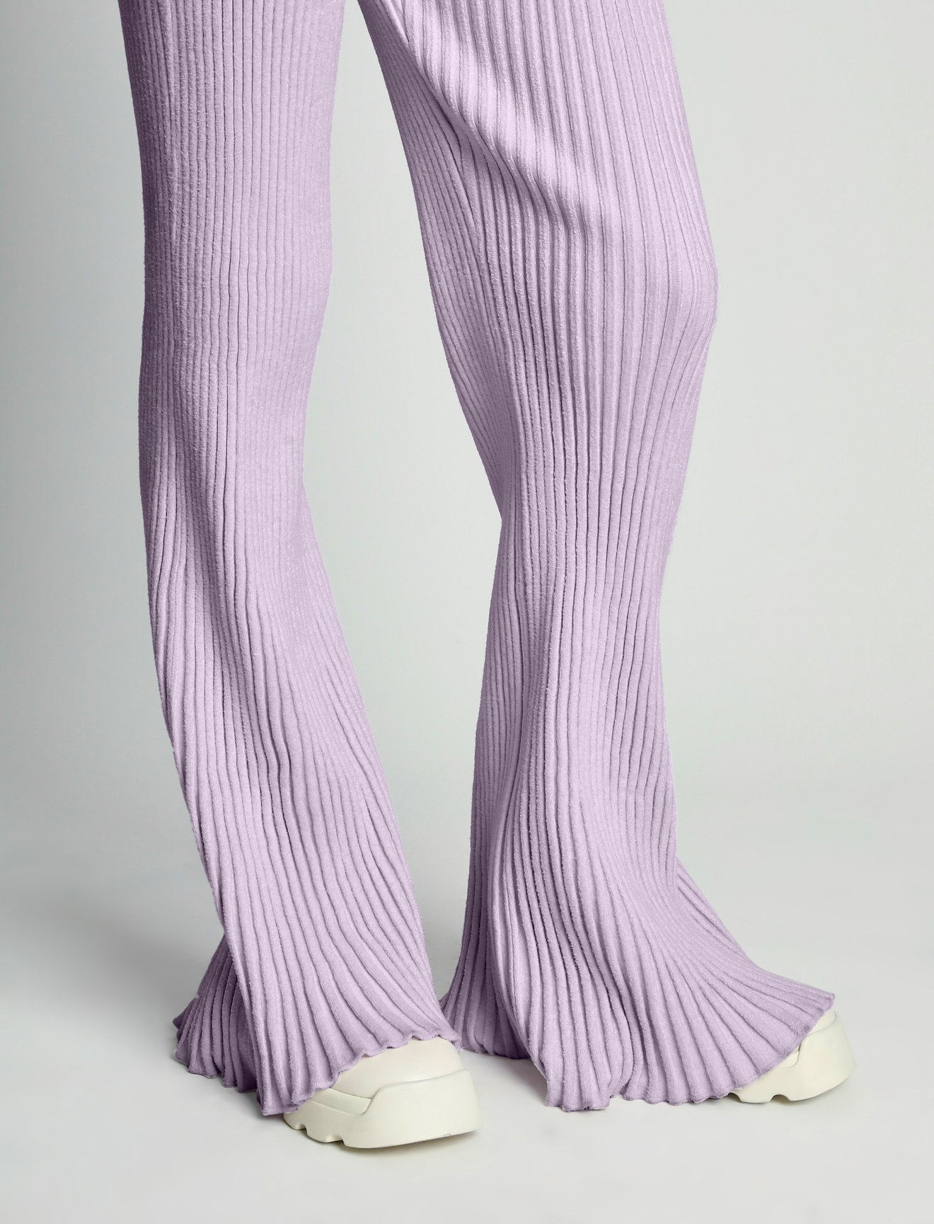 Velvet Rib Knit Pants #3