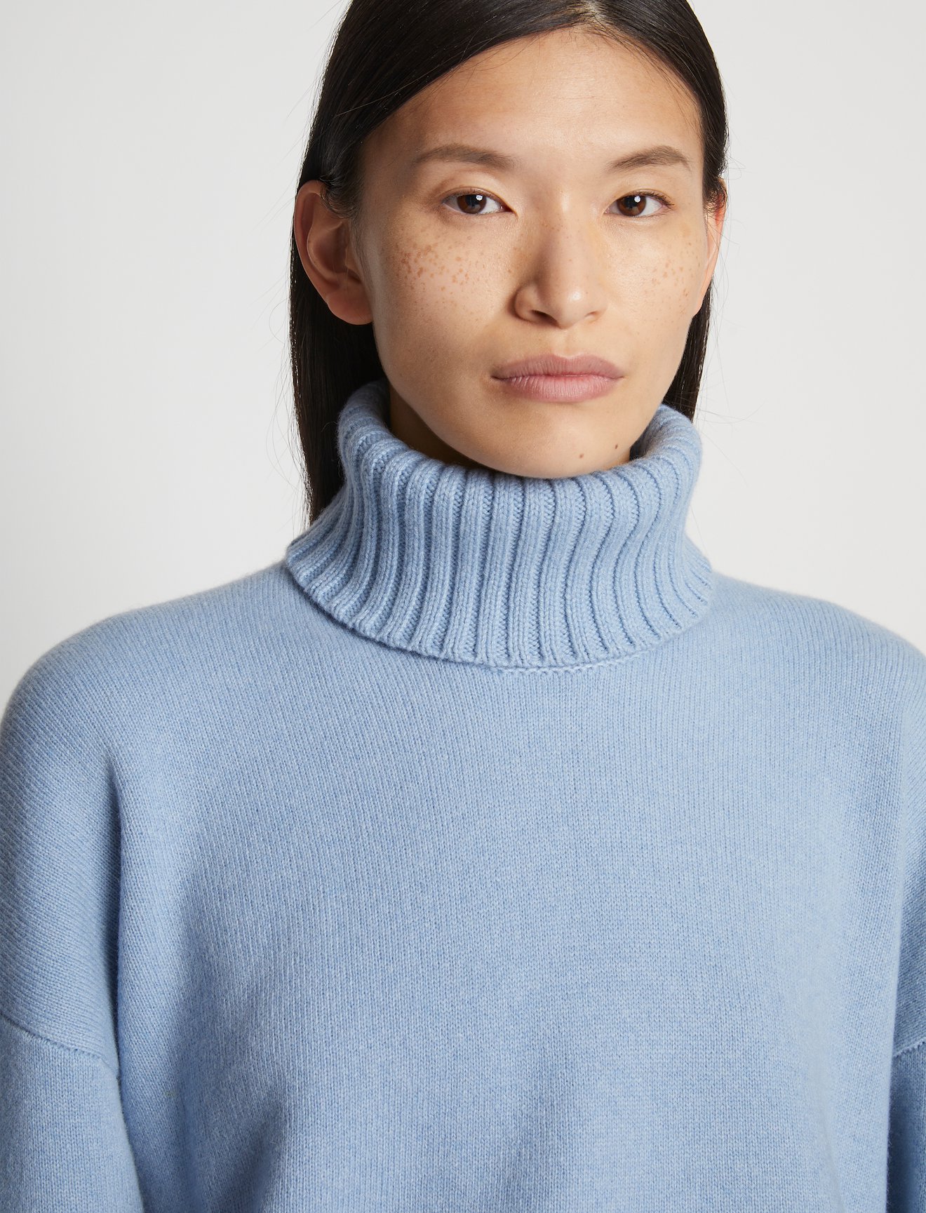 Doubleface Cashmere Oversized Turtleneck #4