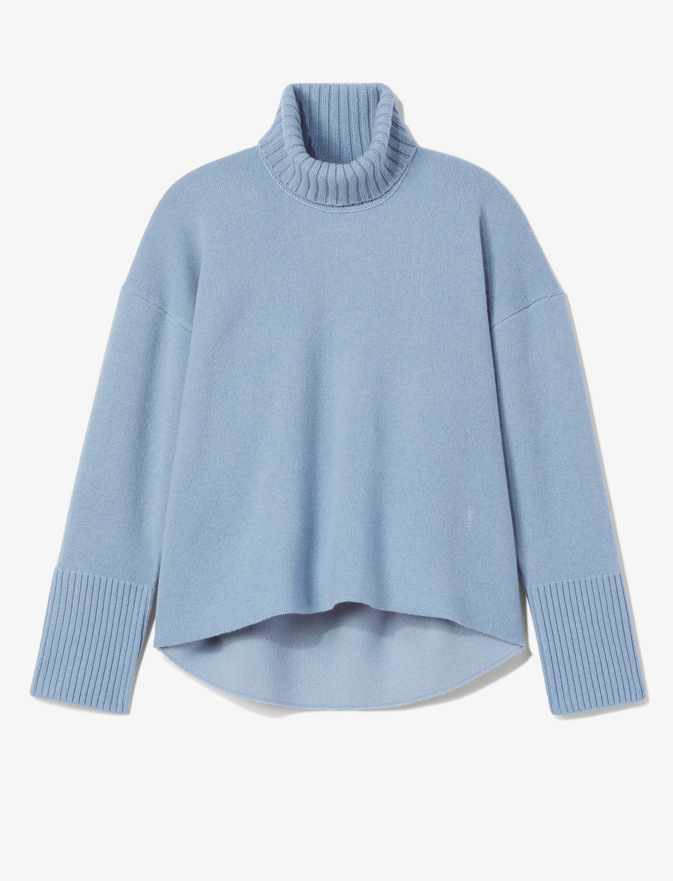 Doubleface Cashmere Oversized Turtleneck #5
