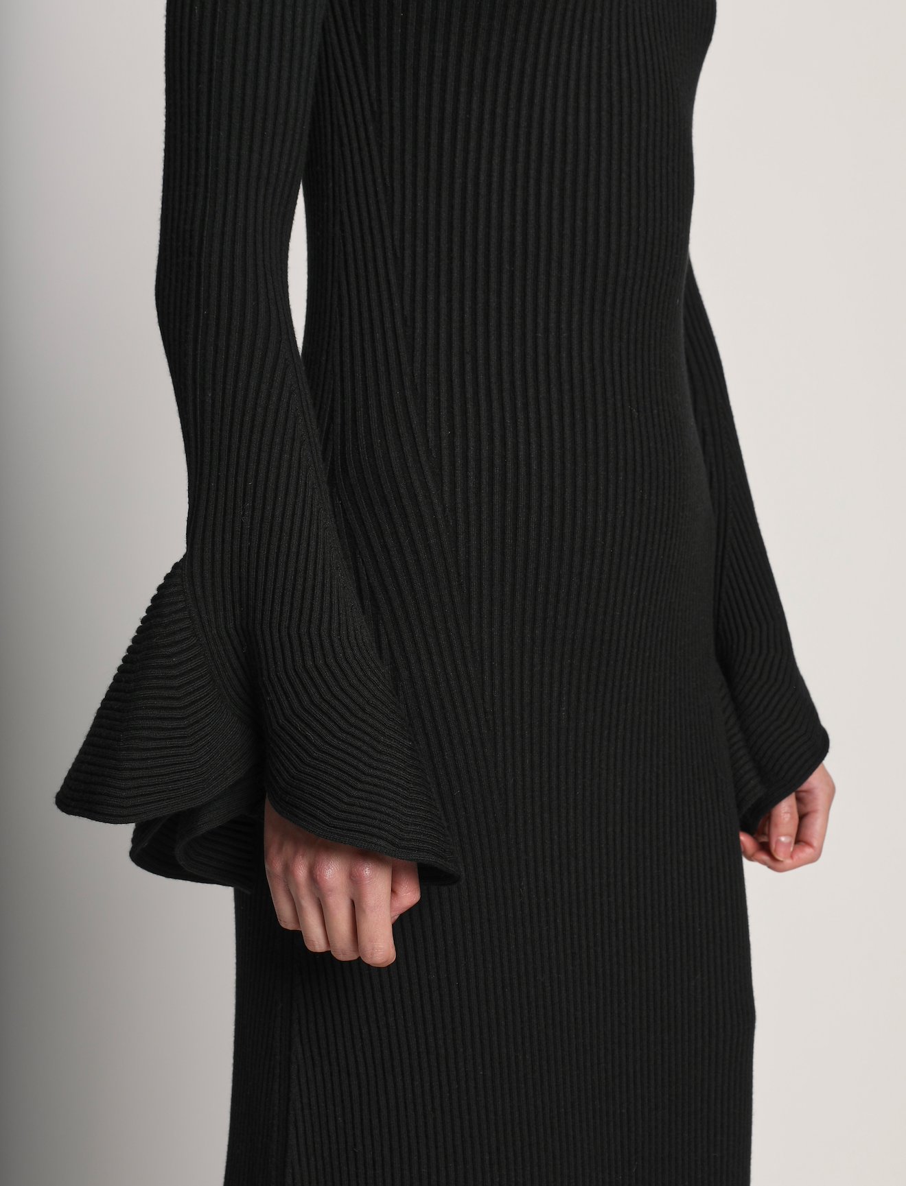 Fluted Rib Knit Dress #3