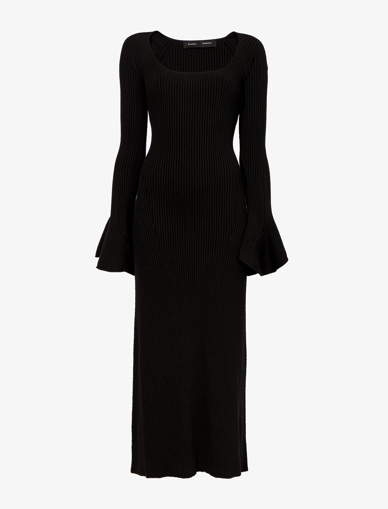 Fluted Rib Knit Dress #4