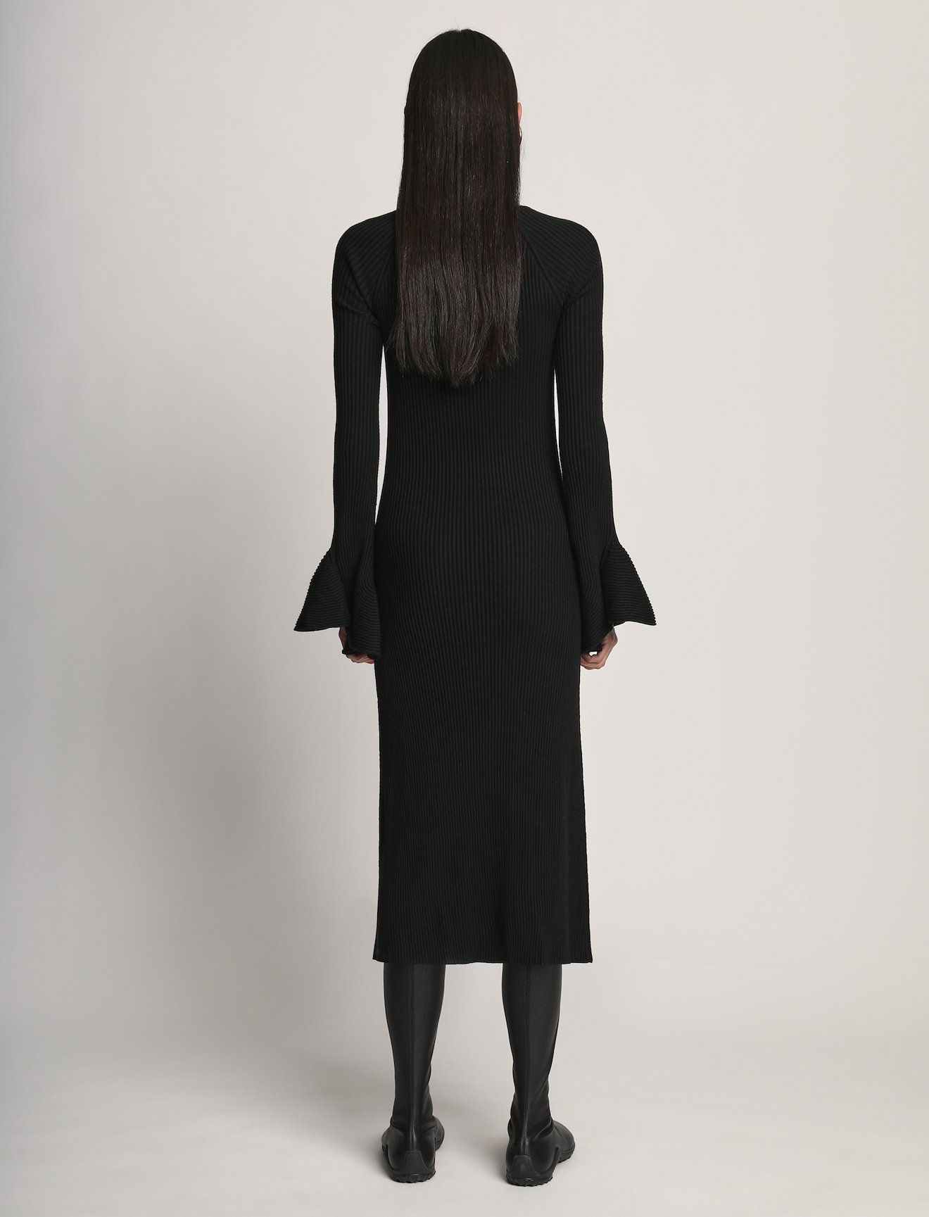Fluted Rib Knit Dress #2