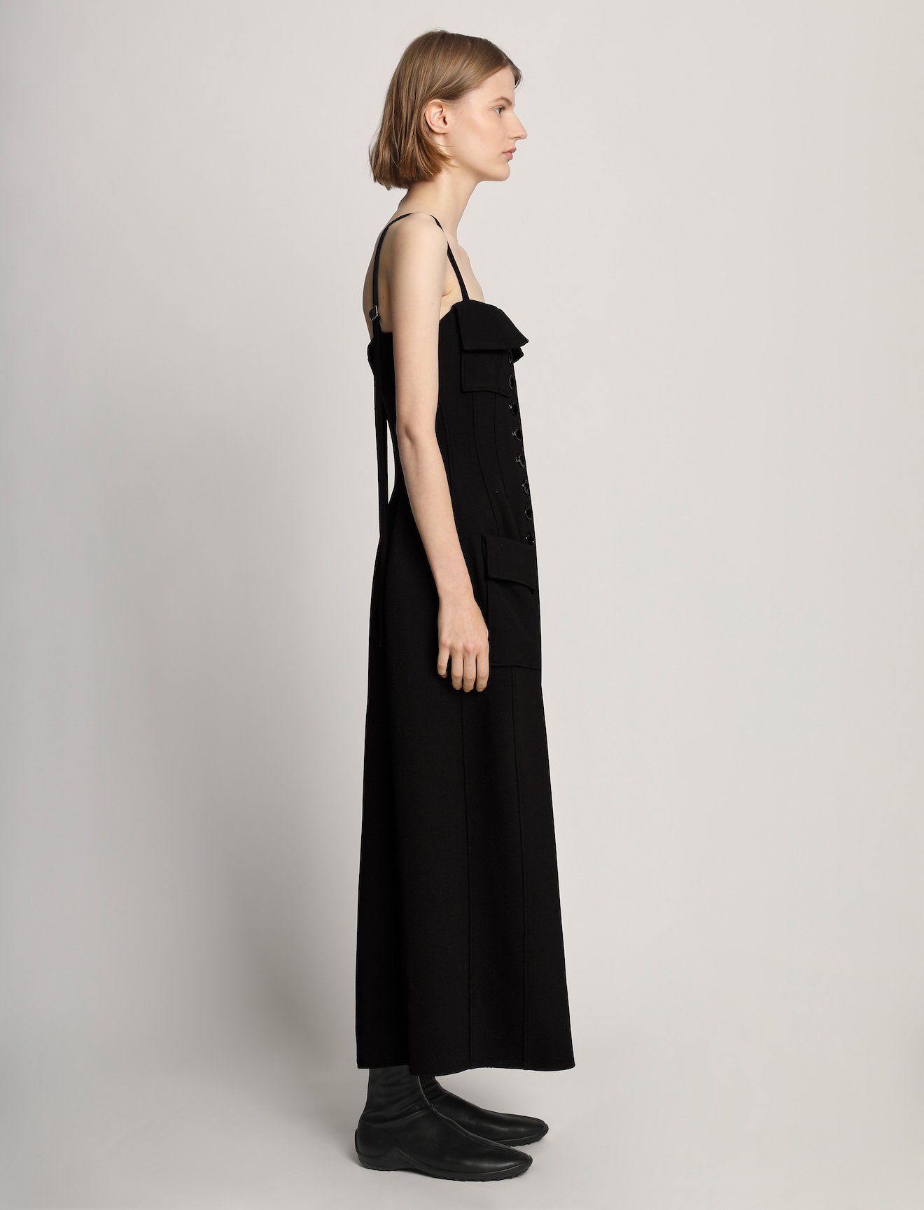 Bi-stretch Crepe Dress #1
