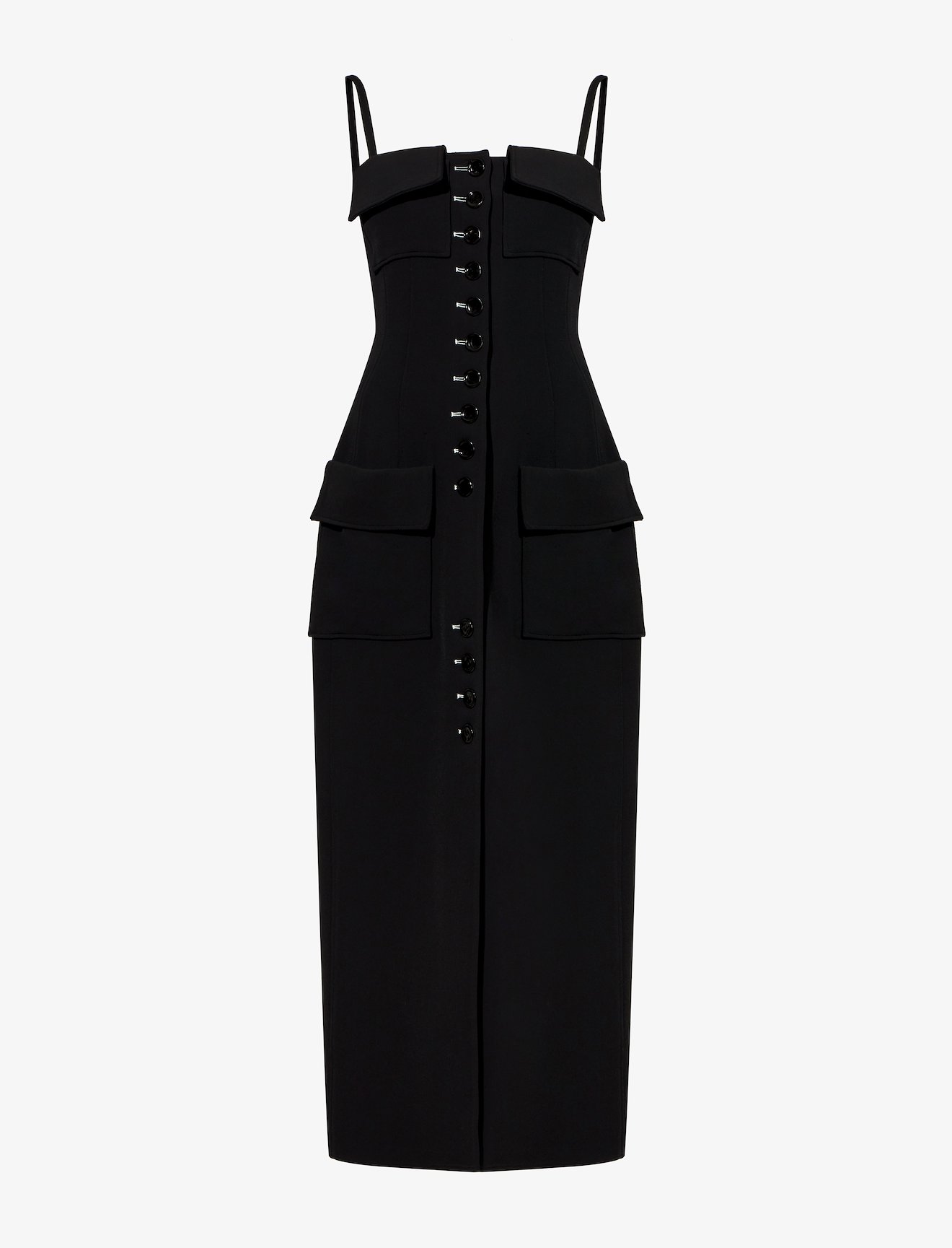 Bi-stretch Crepe Dress #4