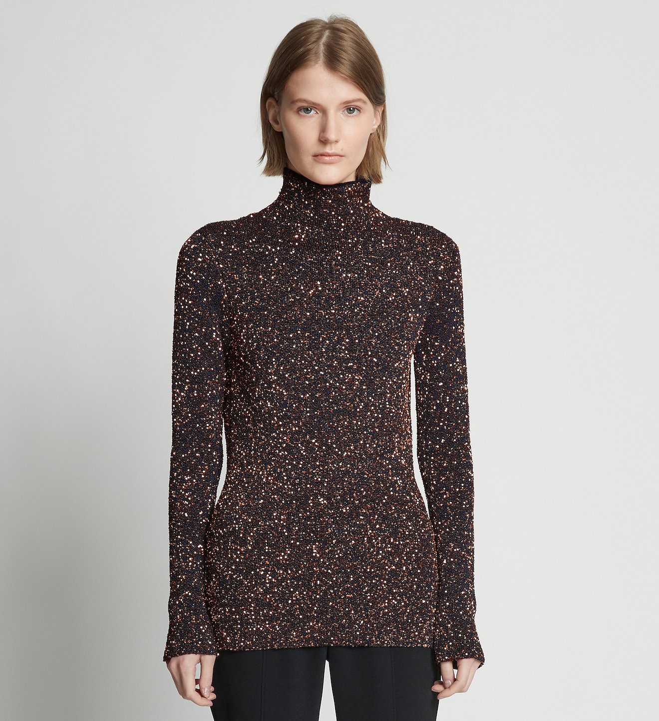 Sequin Knit Sweater